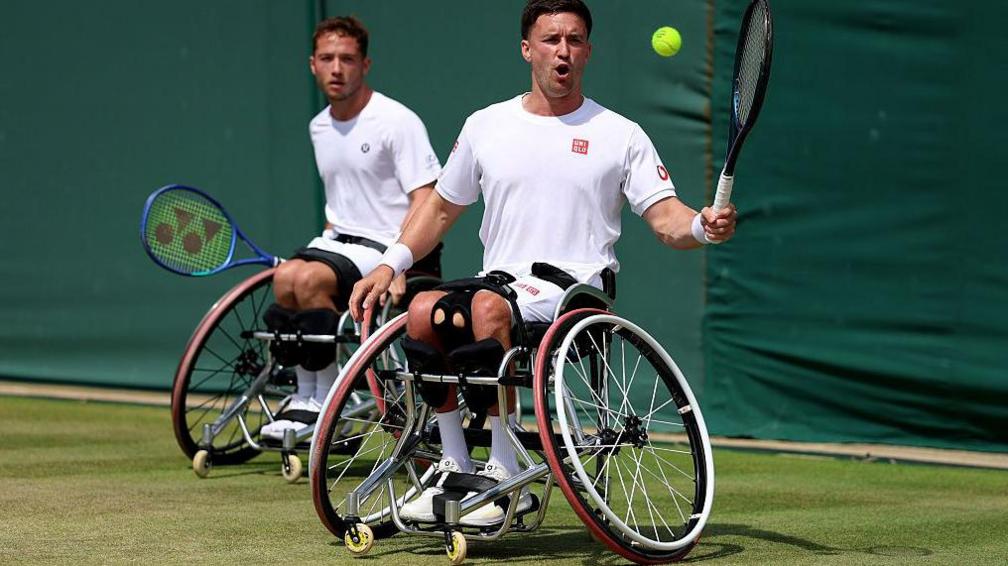 Hewett & Reid Fall Short in Thrilling Wimbledon Wheelchair Doubles Final
