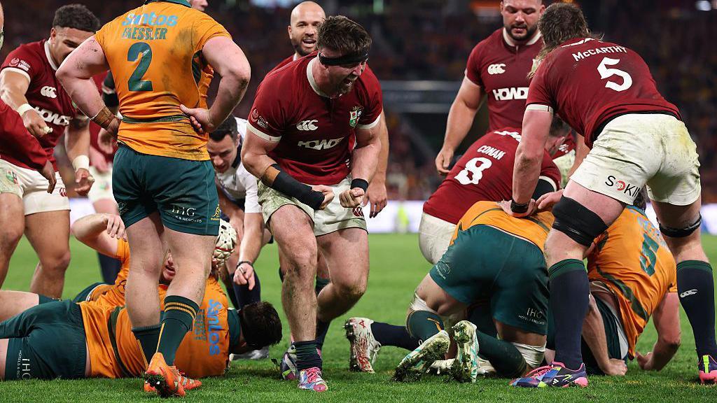 Tom Curry's Stellar Performance Leads British & Irish Lions to Victory Over Wallabies