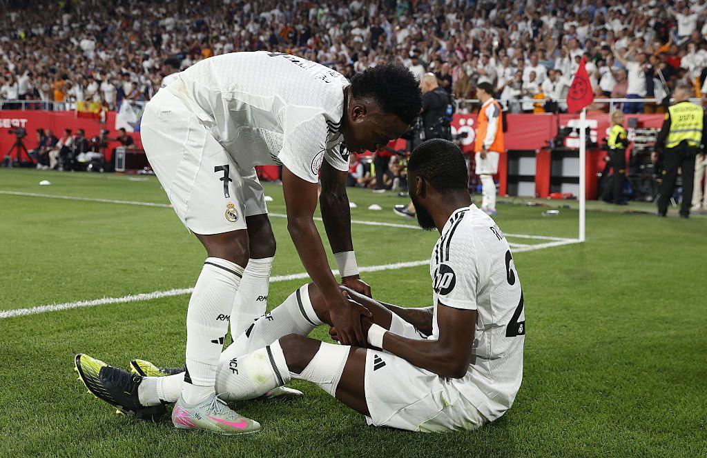 Real Madrid's Rudiger's Knee Injury and Suspension Woes
