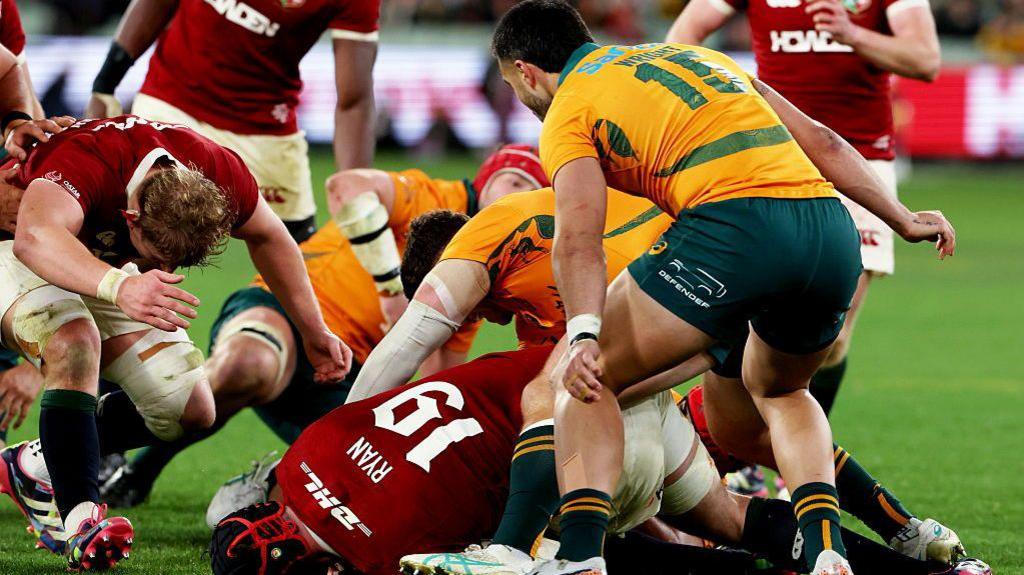 World Rugby Stands Firm: Gilpin Defends Controversial Clearout Decision in Lions vs. Wallabies Clash