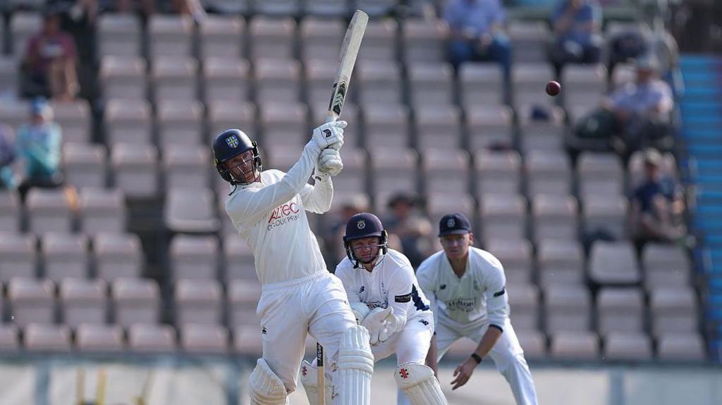 Graham Clark's Stellar Century Propels Durham to Dominance Against Hampshire