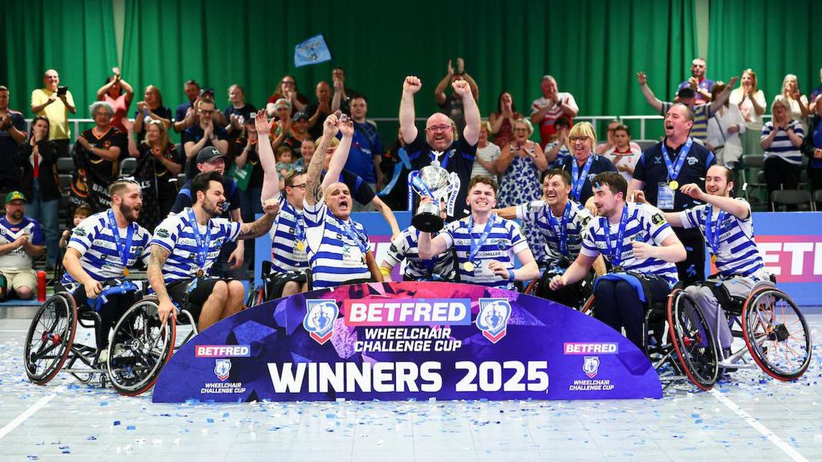 Rob Hawkins Leads Halifax Panthers to Wheelchair Challenge Cup Victory