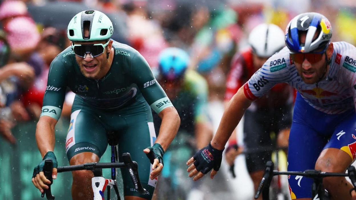 Jonathan Milan Secures Stage 17 Victory in Thrilling Wet Sprint at Tour de France 2025