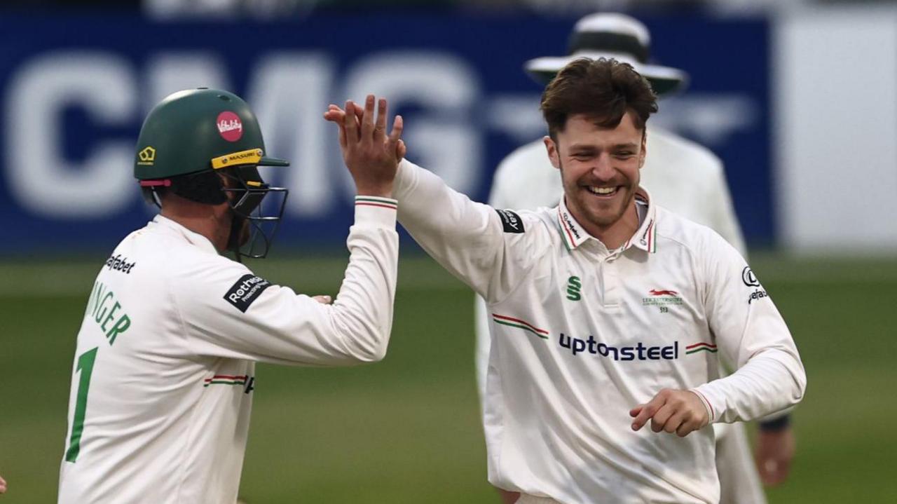Leicestershire Crowned Division Two Champions as Van der Merwe's Heroic Debut Century Delays Celebrations