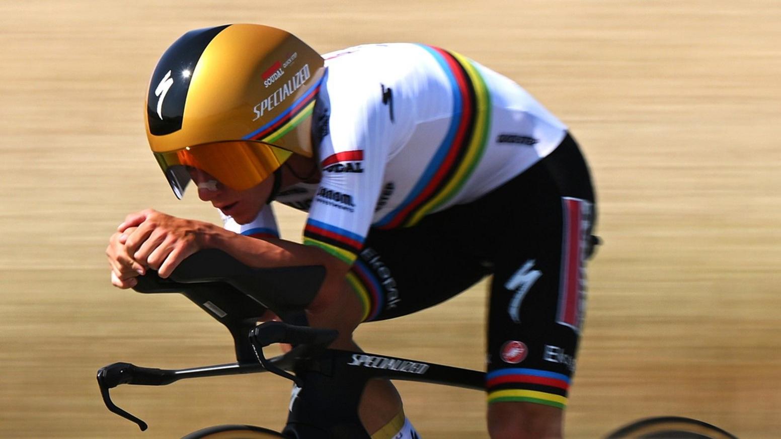 Remco Evenepoel Dominates Dauphine Stage Four Time Trial to Seize the Lead
