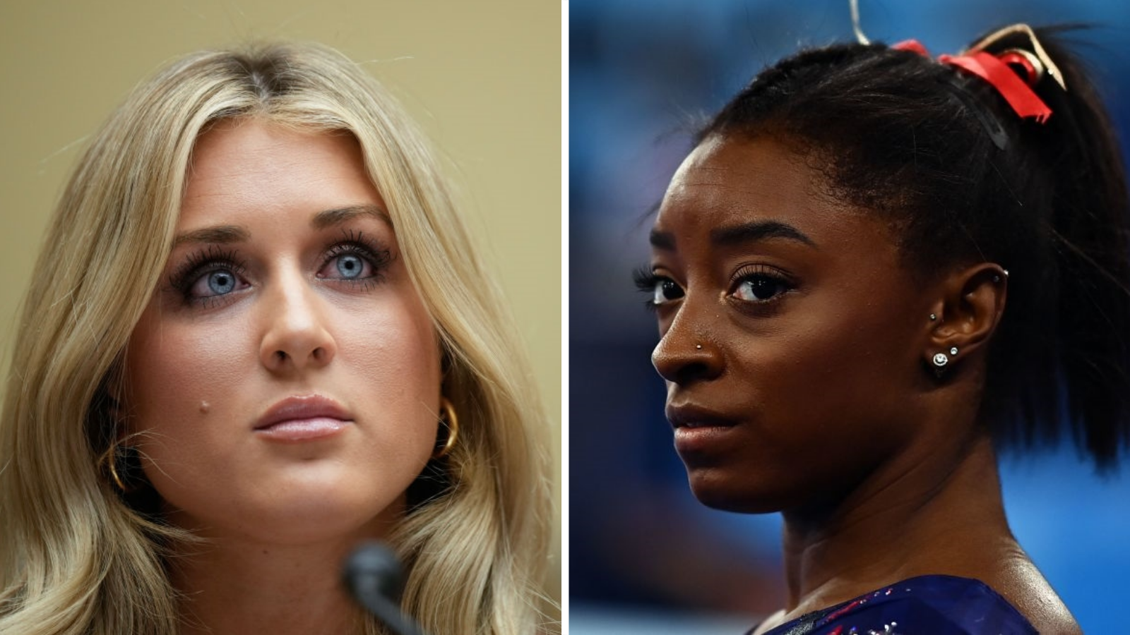 Simone Biles and Riley Gaines Clash Over Transgender Rights in Sports