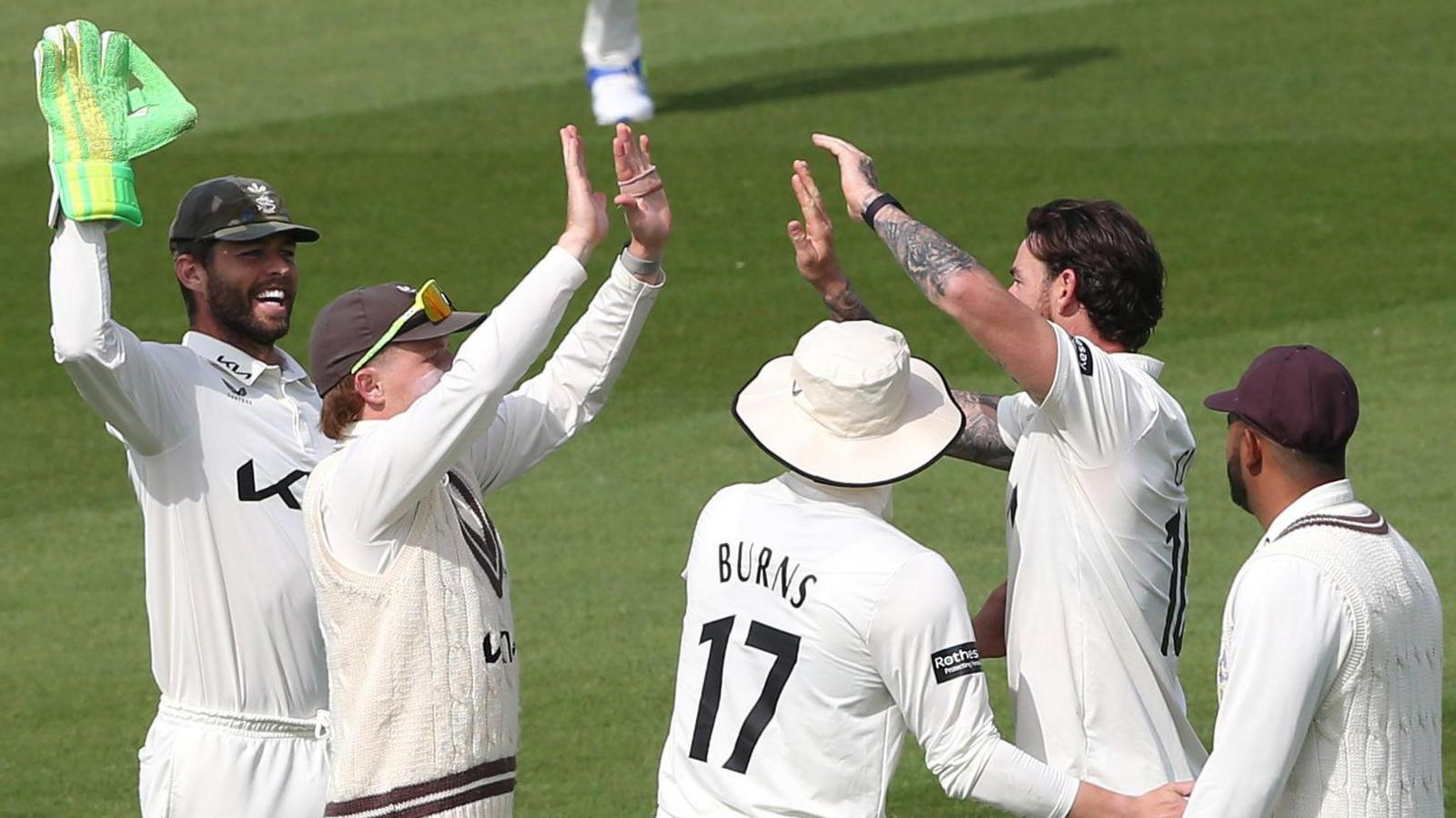 Surrey Dominates Somerset with an Eight-Wicket Victory in County Championship