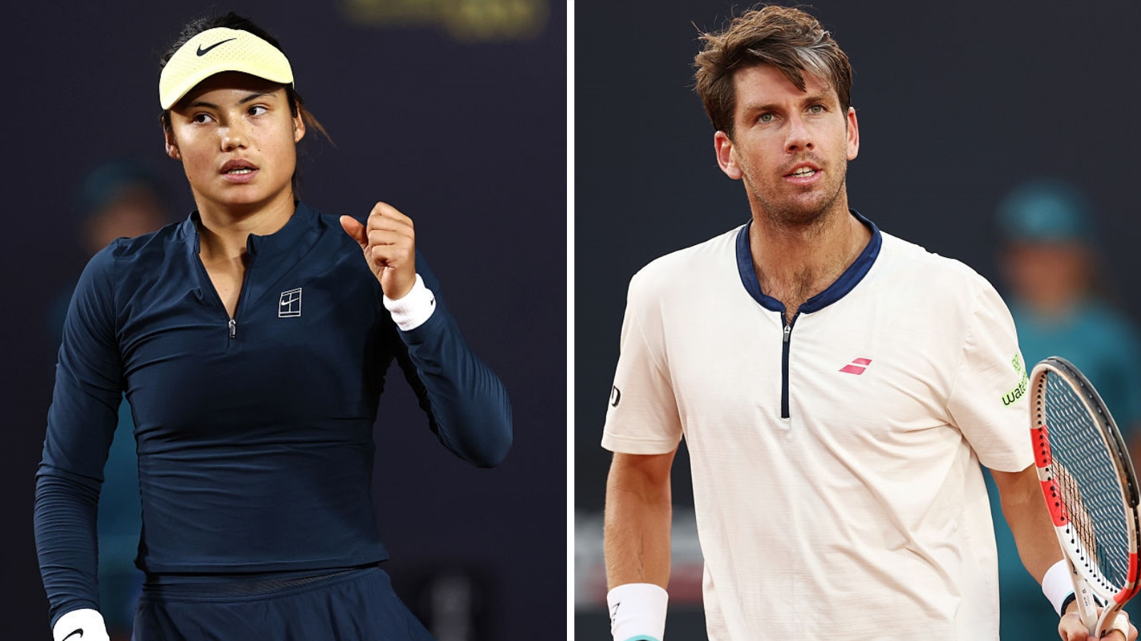 Raducanu and Norrie Triumph in Rome Openers as Boulter Falls Short