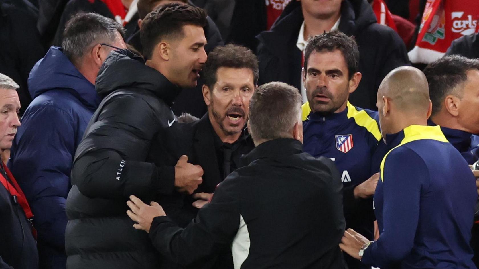 Diego Simeone’s Touchline Clash Sparks UEFA Sanction: Atletico Boss Handed One-Match Ban After Anfield Controversy