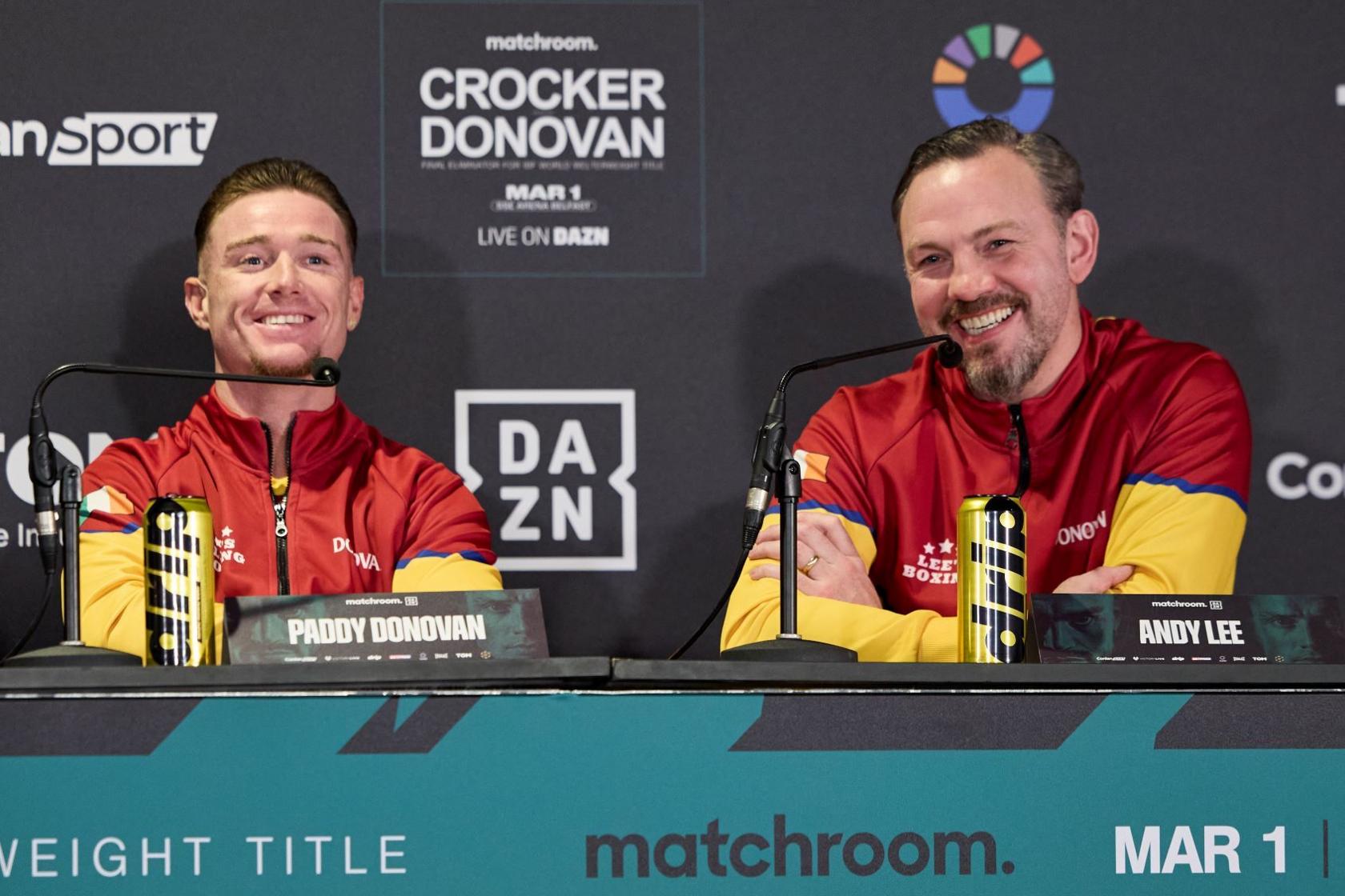 Andy Lee Urges Paddy Donovan to Be 'Ruthless' in Crucial Belfast Rematch Against Lewis Crocker
