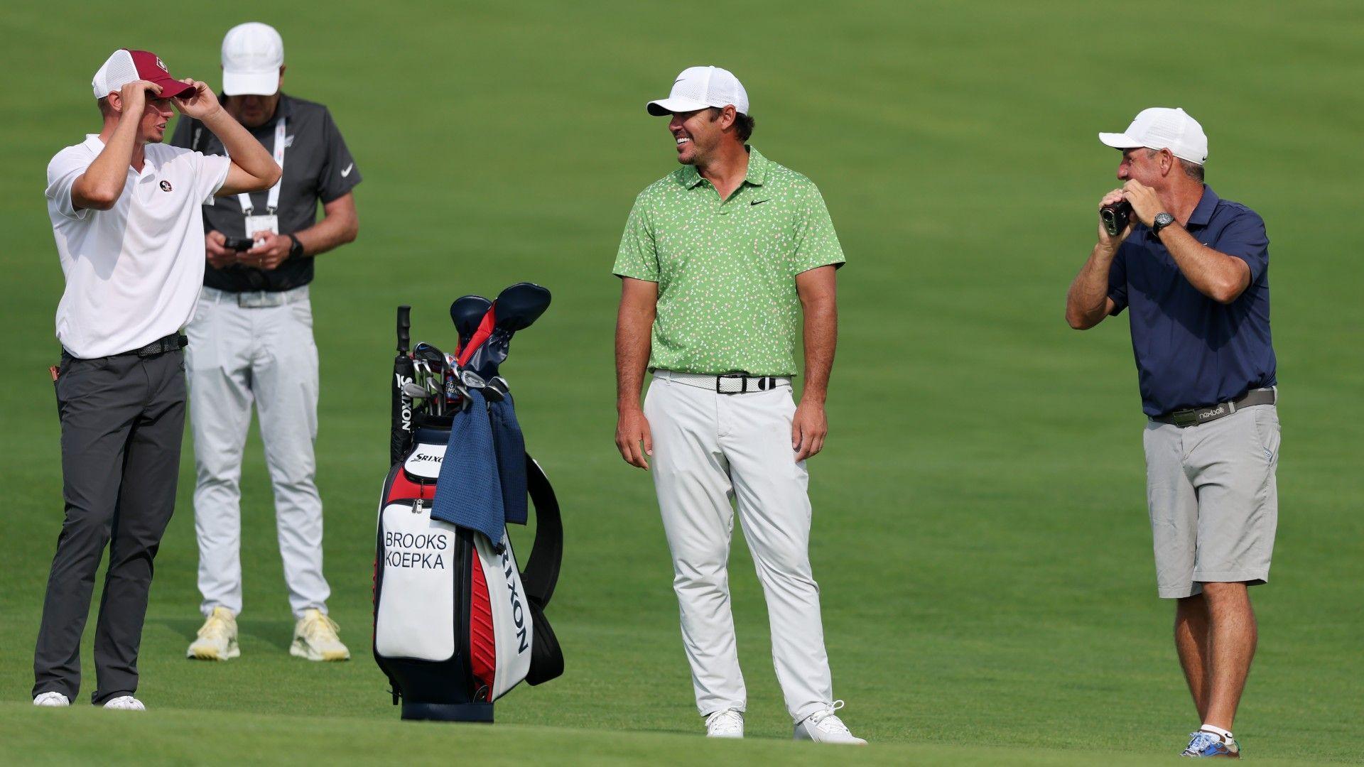 Amateur Tyler Weaver's Surreal Journey: Practising with Brooks Koepka at the US Open