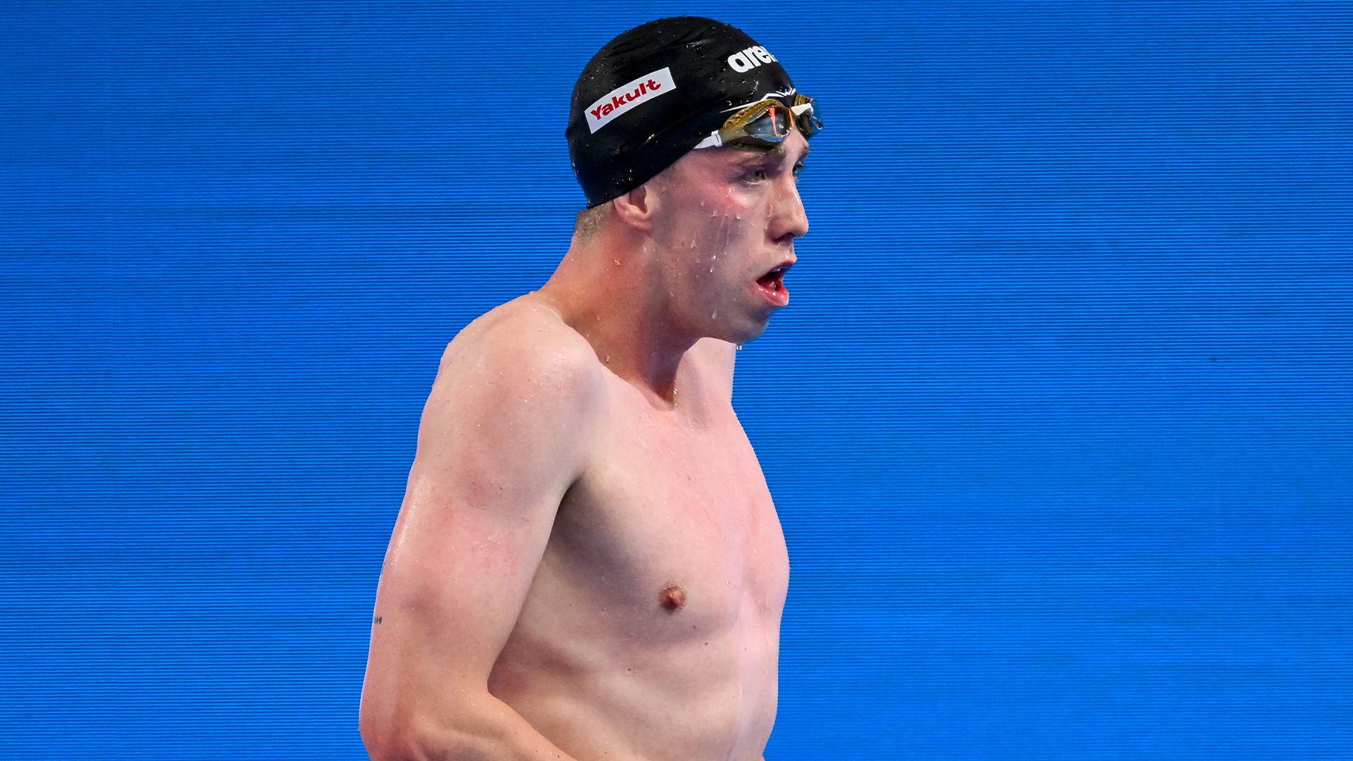 Olympic Champion Daniel Wiffen Withdraws from World Aquatics Championships Due to Health Concerns