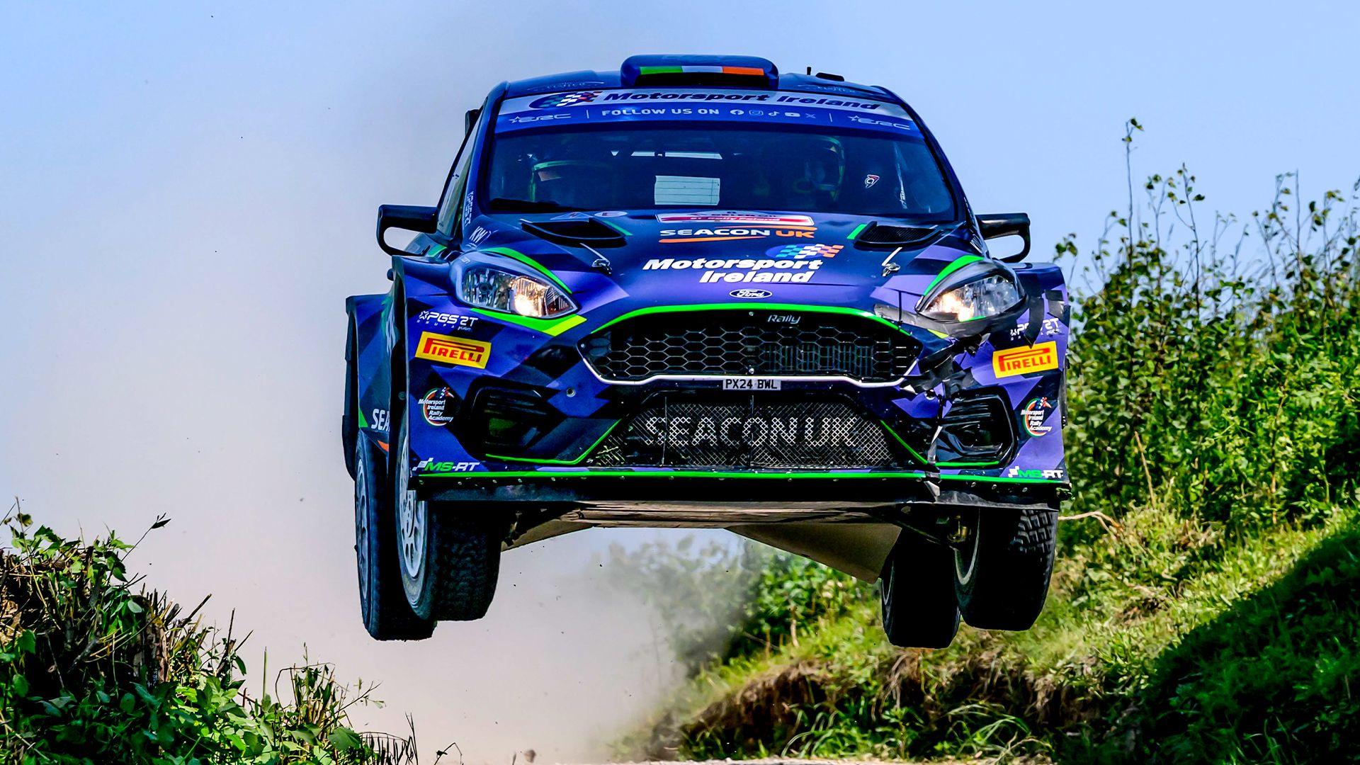 Jon Armstrong Secures Podium Finish at Rally Poland in European Rally Championship