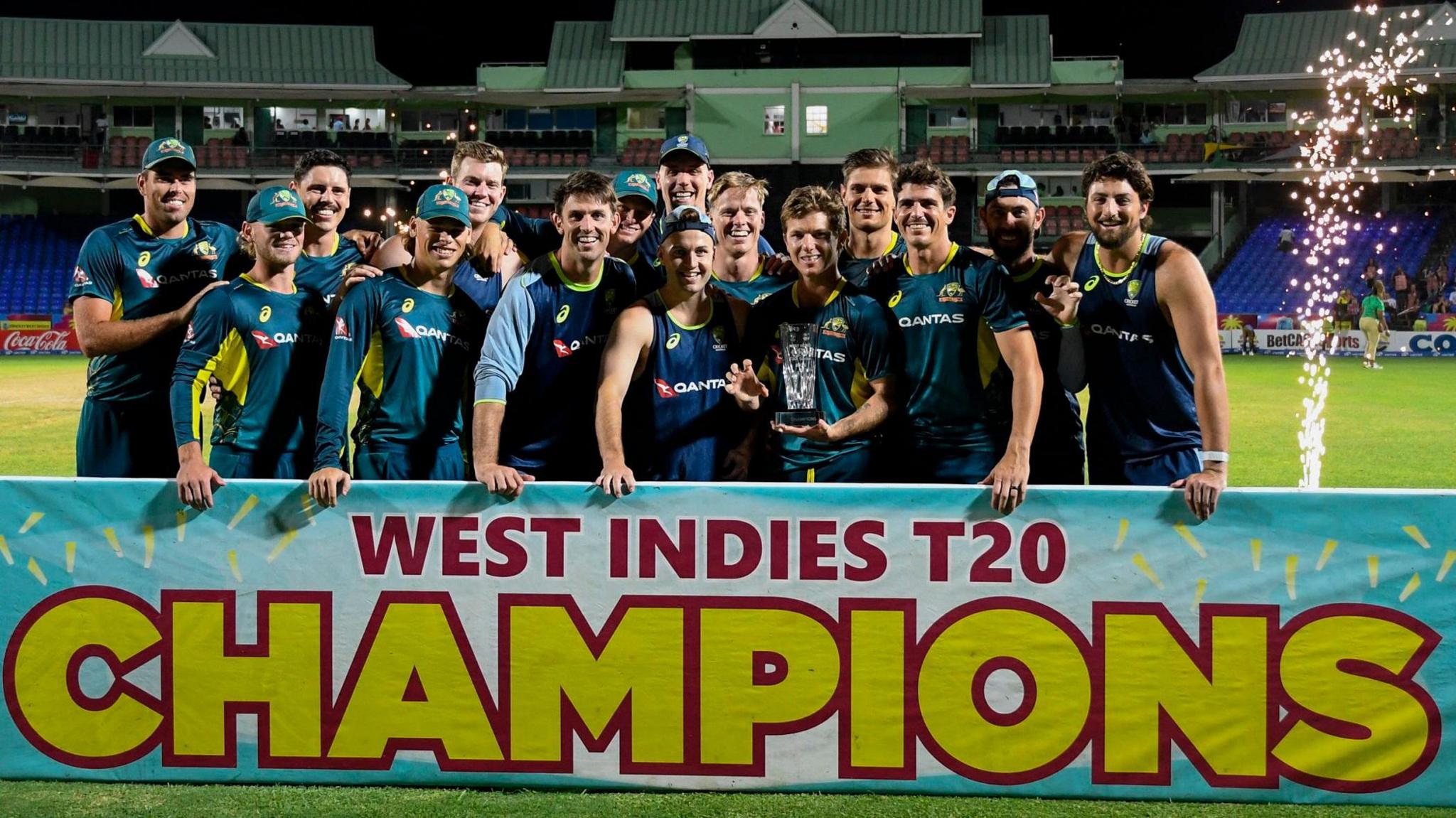 Australia Dominates West Indies with Historic 5-0 T20 Series Sweep