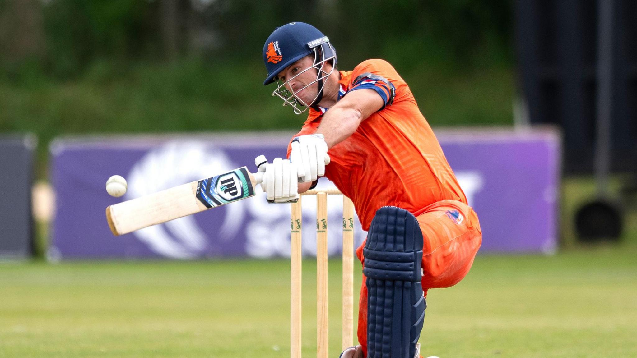 Michael Levitt Shines as Netherlands Triumph Over Scotland in T20 Clash