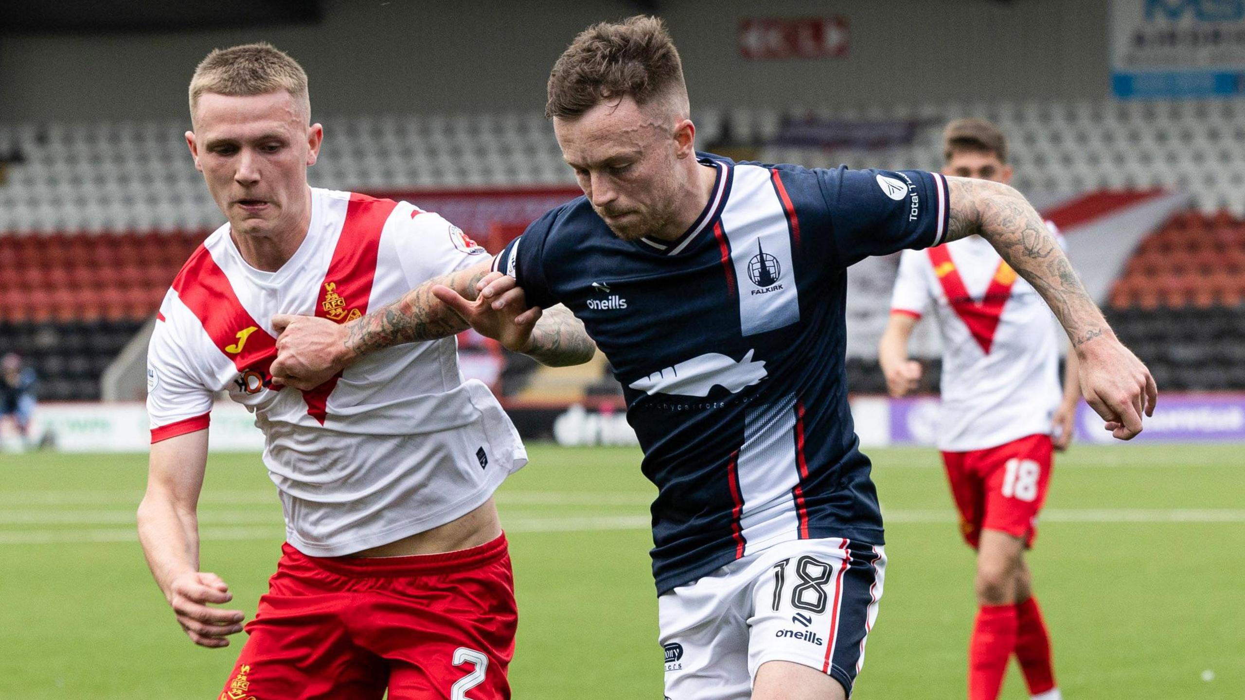 Thrilling Scottish Championship Race Heats Up: Falkirk, Airdrieonians, and Ayr United Battle for Glory