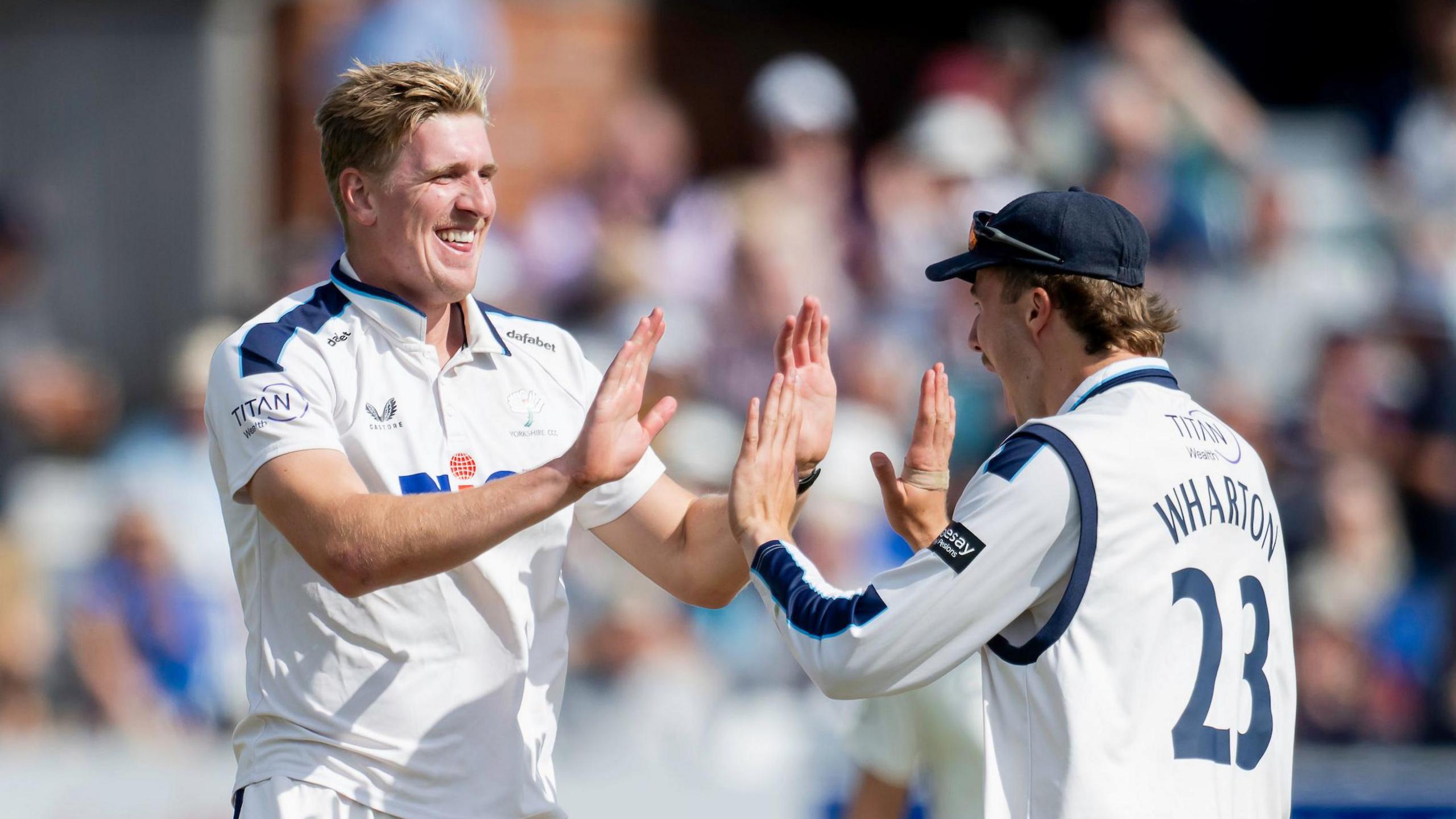 Yorkshire's Dominant Bowling Display Leaves Sussex Struggling on Day One at Scarborough