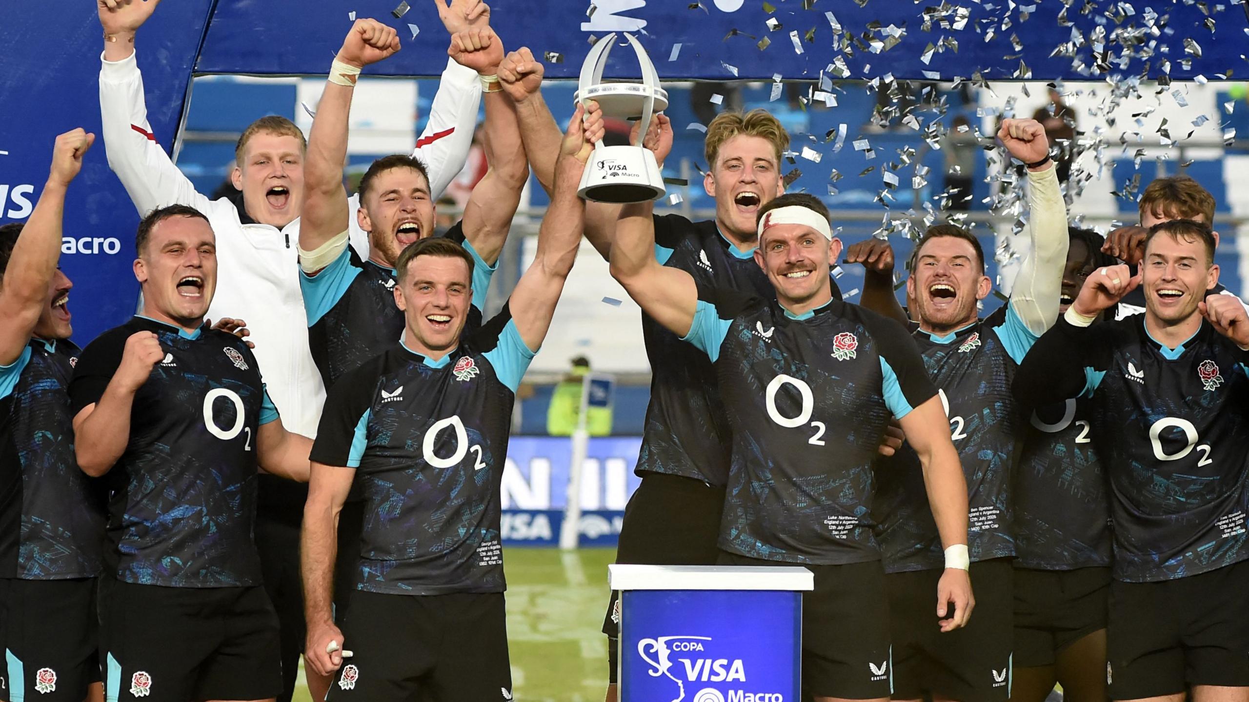 Dramatic Last-Minute Try by Van Poortvliet Secures England's Series Victory in Argentina