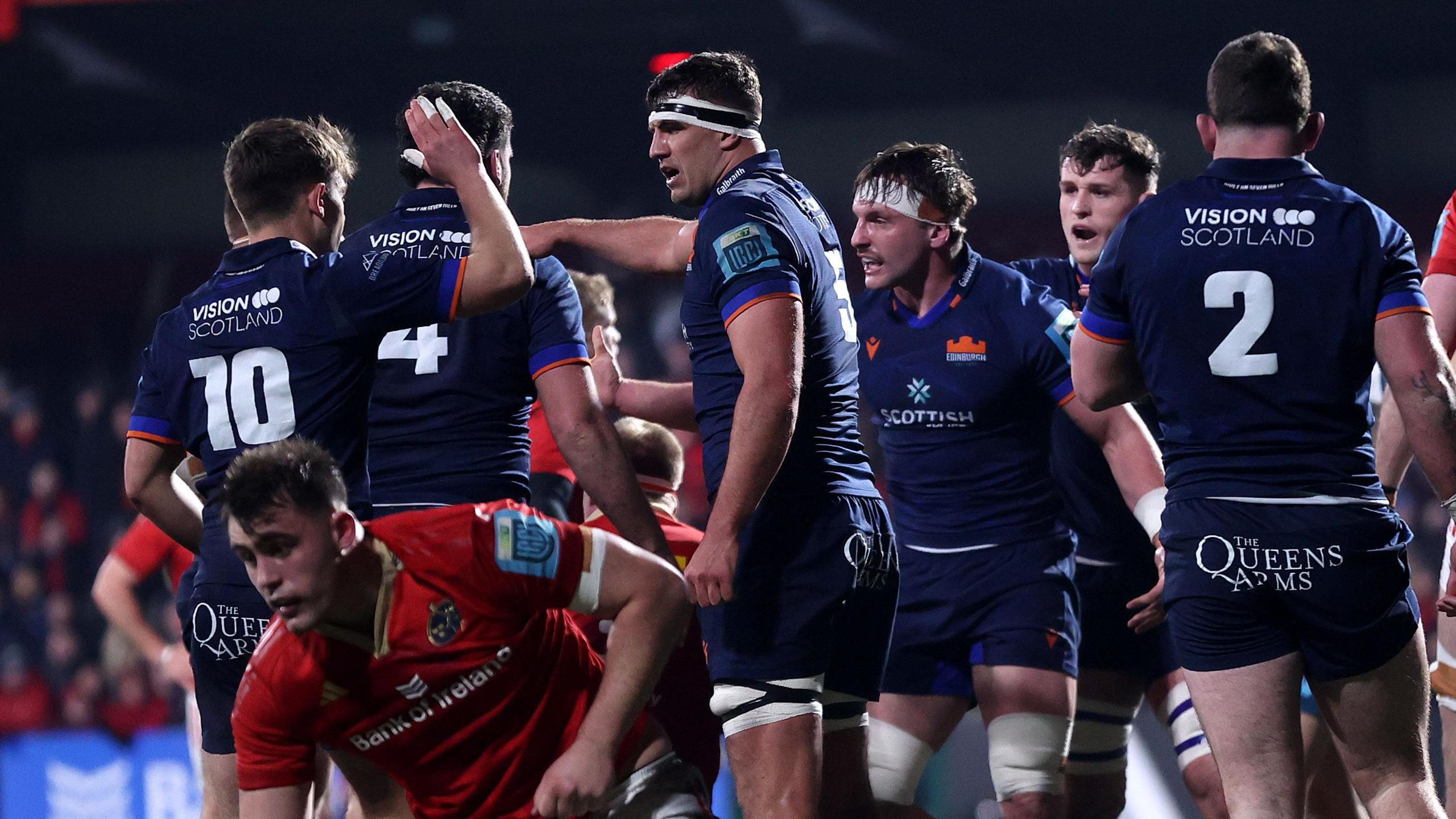 Edinburgh Secures Play-off Spot with Thrilling Victory Over Munster in URC Clash