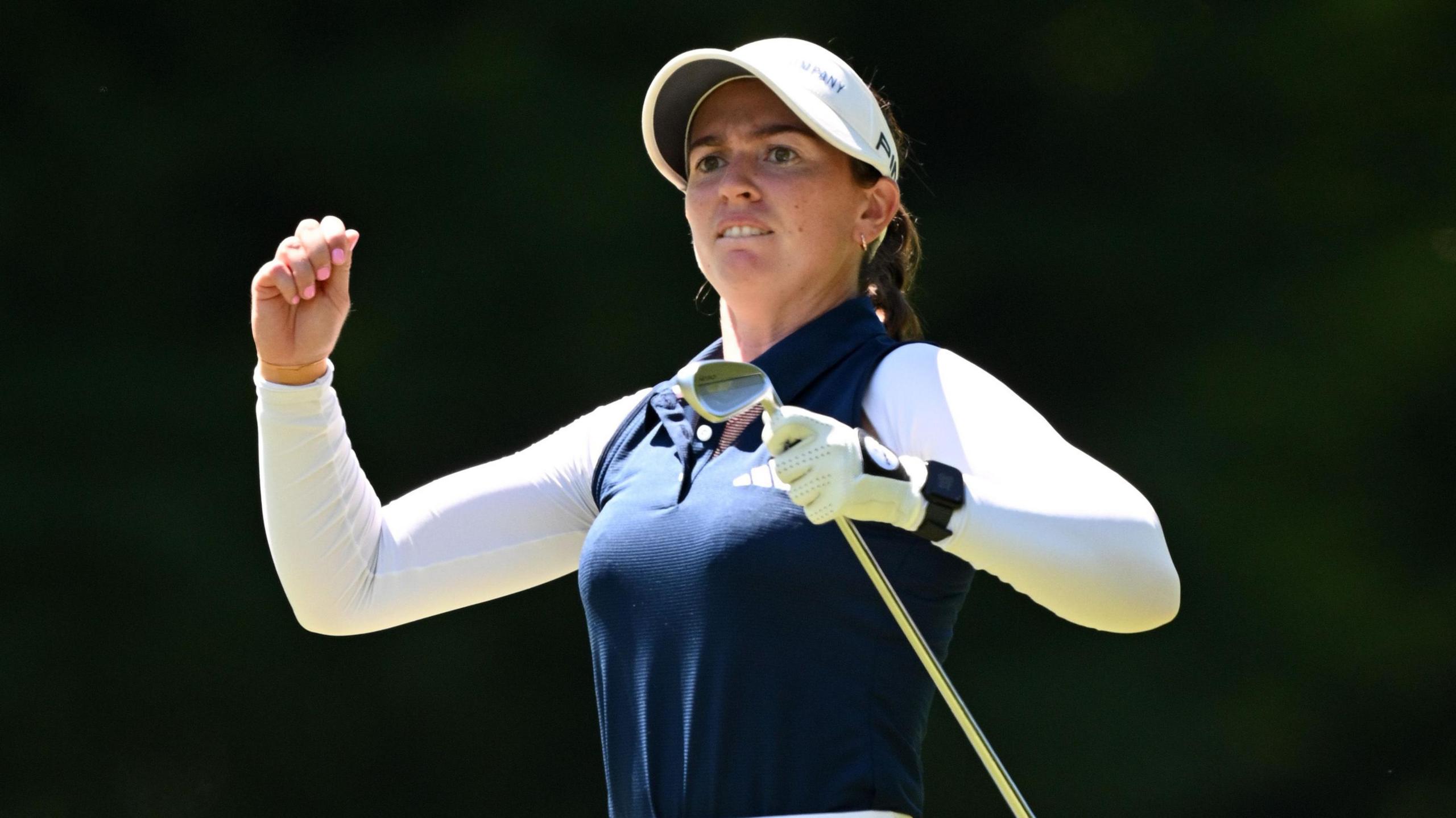 Cara Gainer Ties for Lead at Evian Championship: A Major Breakthrough