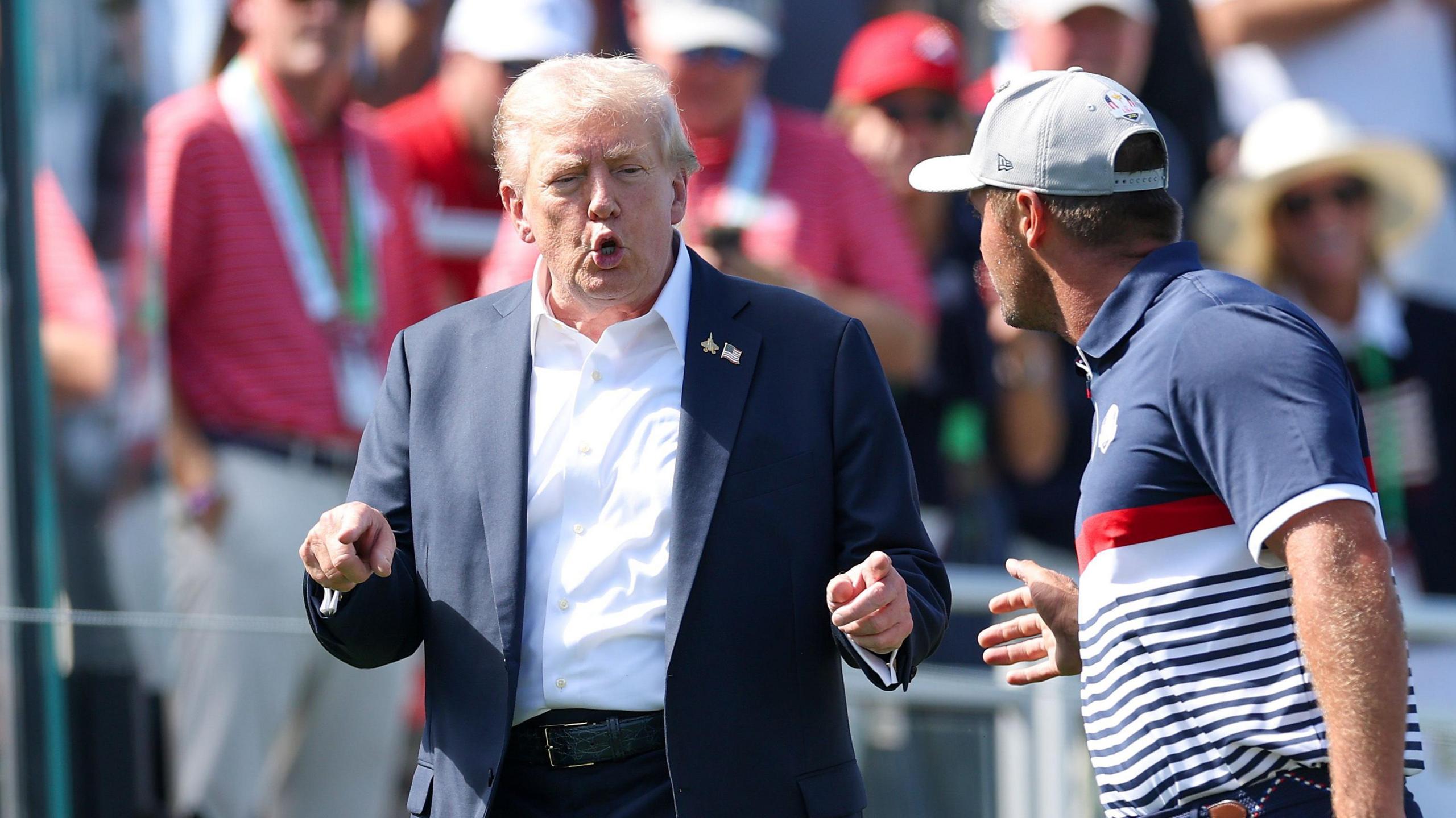 Donald Trump's High-Stakes Ryder Cup Appearance Ignites Patriotism and Security Frenzy at Bethpage Black
