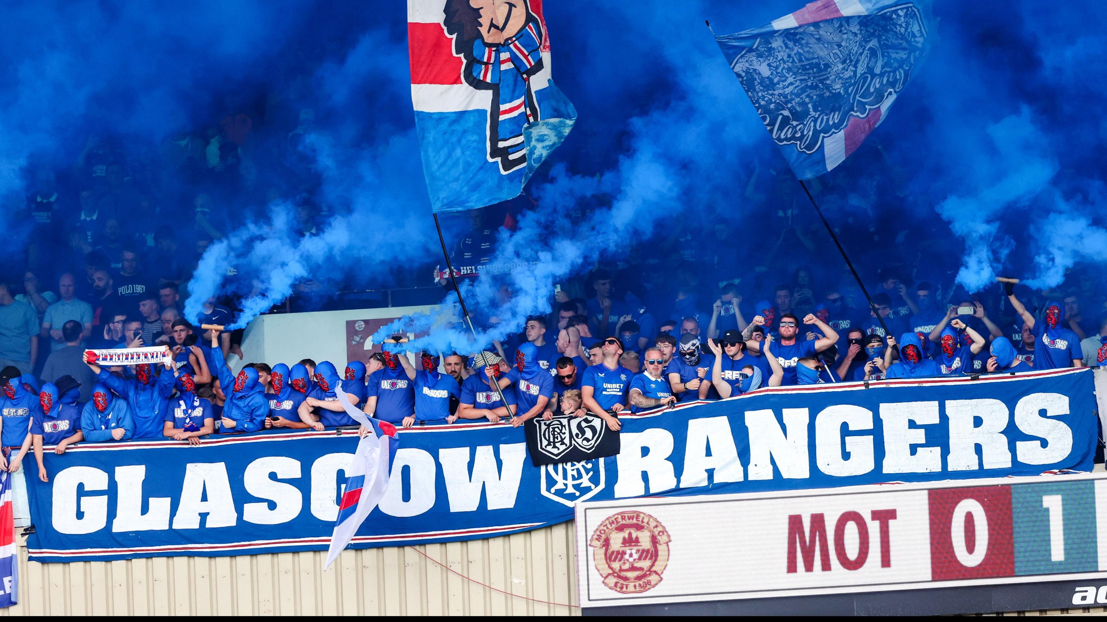 Rangers Face Suspended Away Ticket Cut Over Pyrotechnic Breach - SPFL Clamps Down on Fan Misconduct