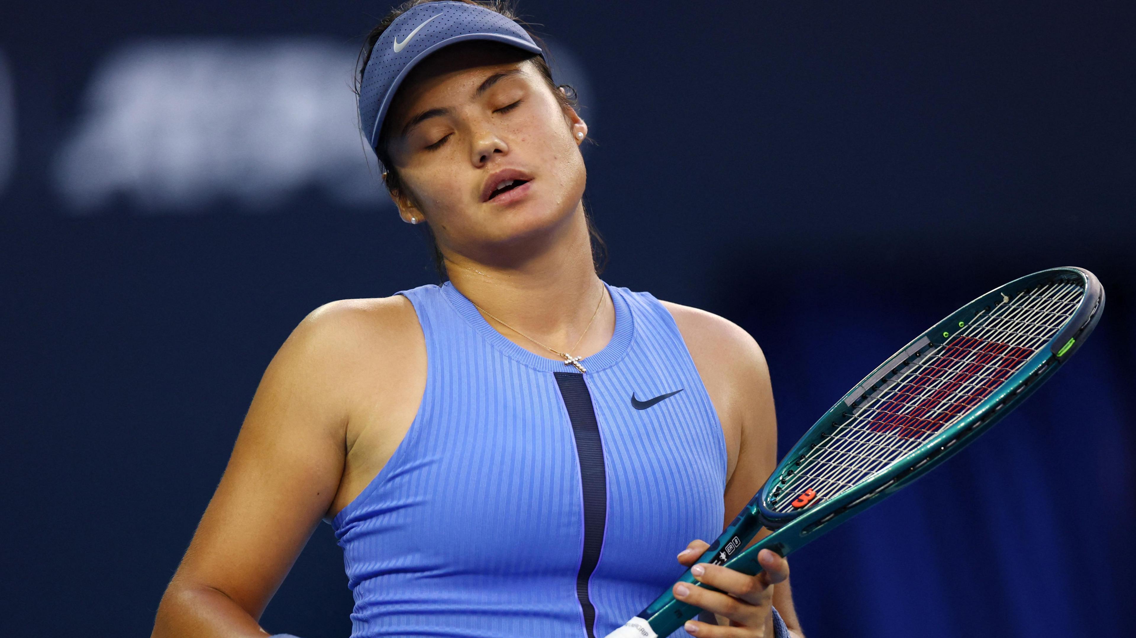 Emma Raducanu Succumbs to Scorching Conditions in Wuhan Open First-Round Retirement
