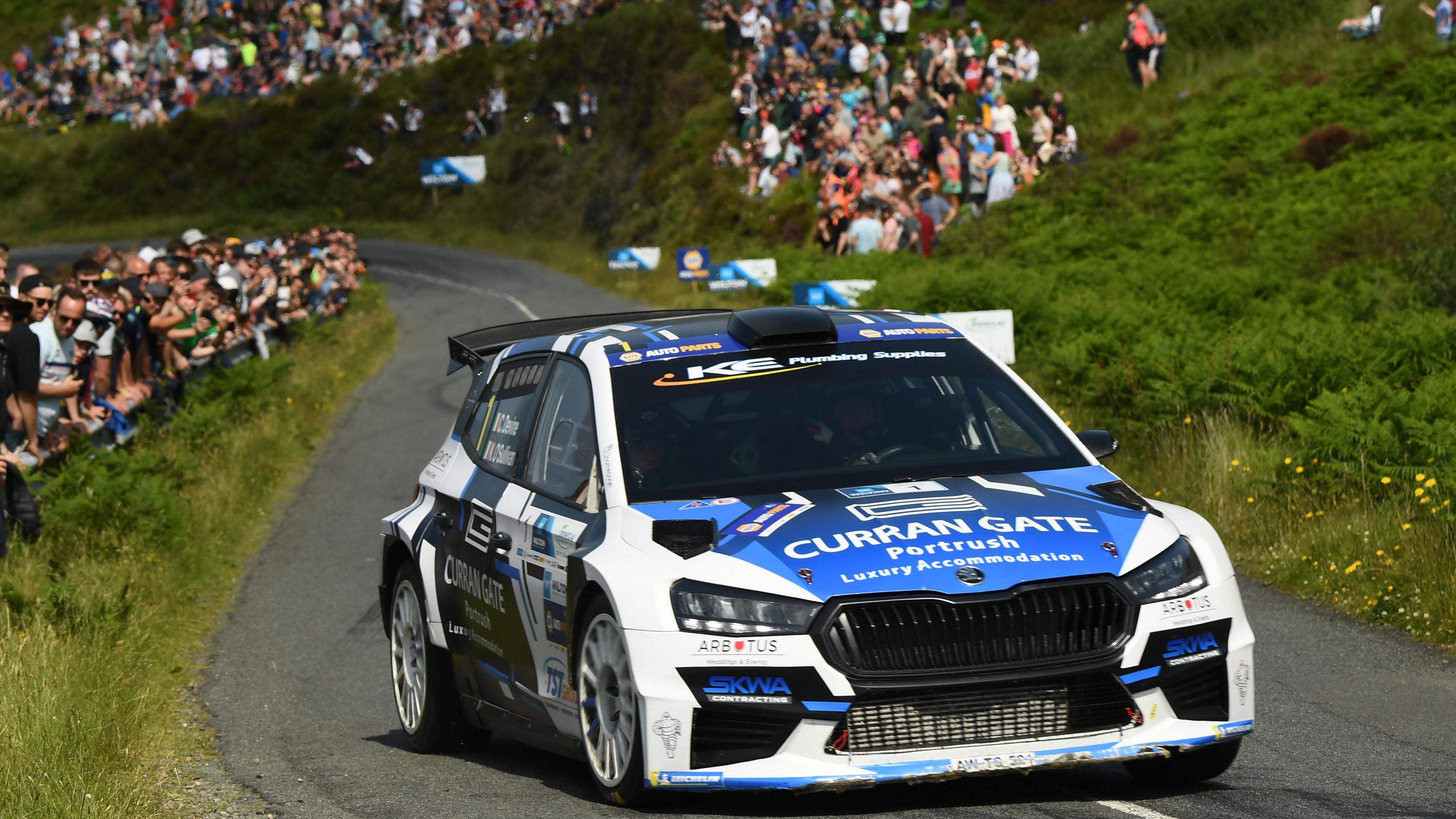 Callum Devine Secures Historic Third Consecutive Win at Donegal International Rally