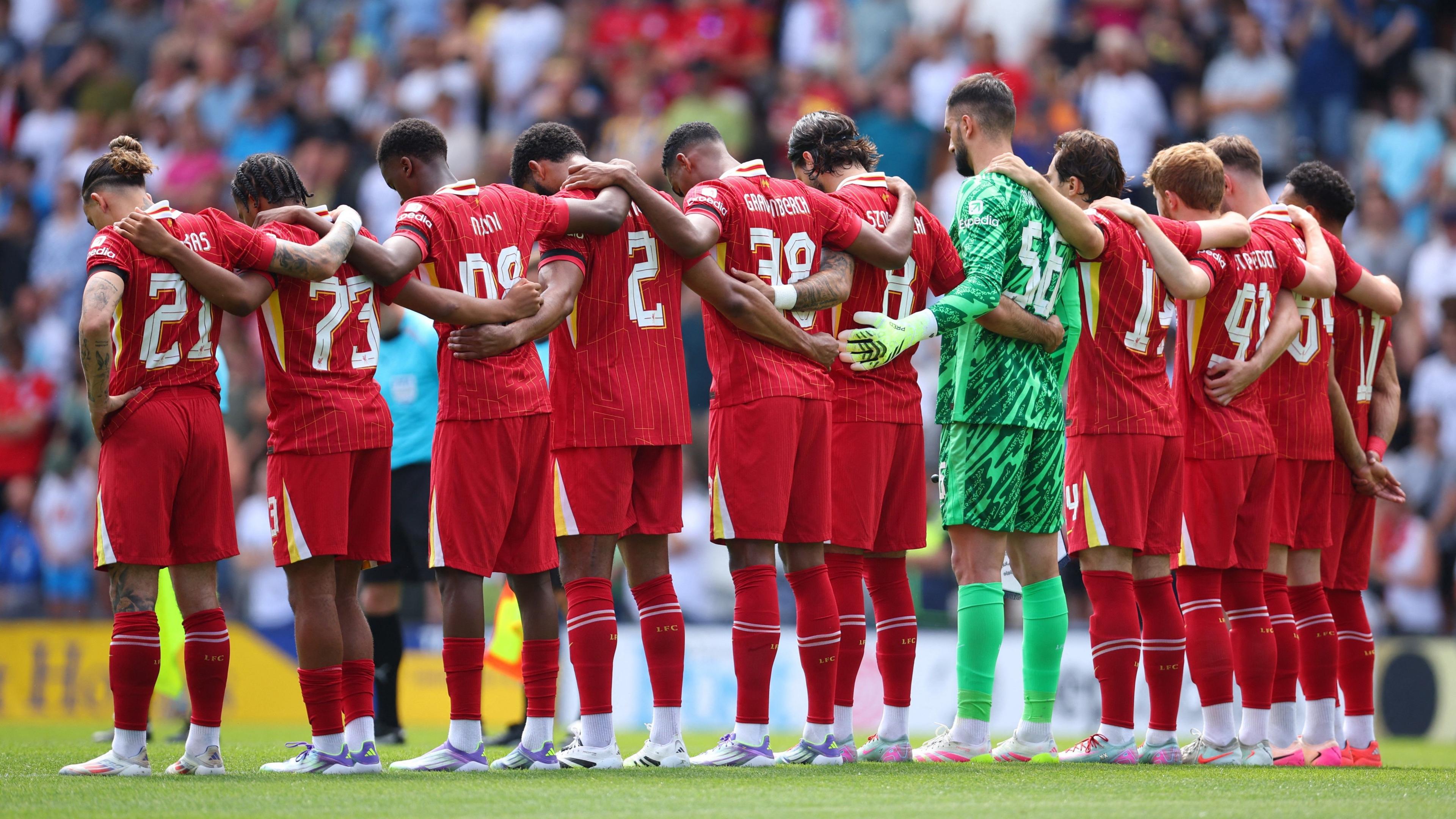 Emotional Tributes to Diogo Jota and Andre Silva at Liverpool's Pre-Season Friendly