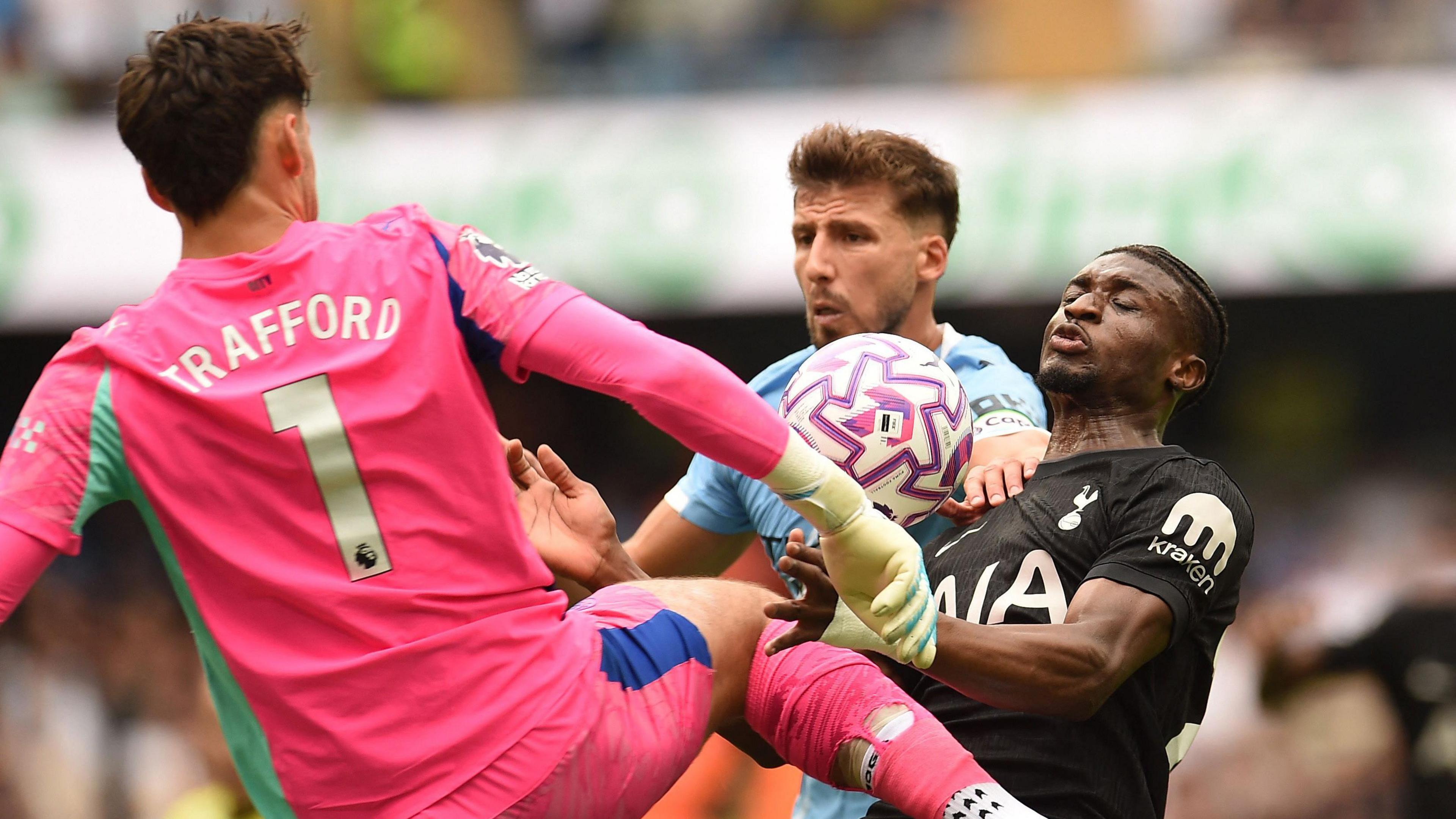 Controversial Decisions: Why James Trafford Escaped a Red Card in Man City vs. Spurs Clash