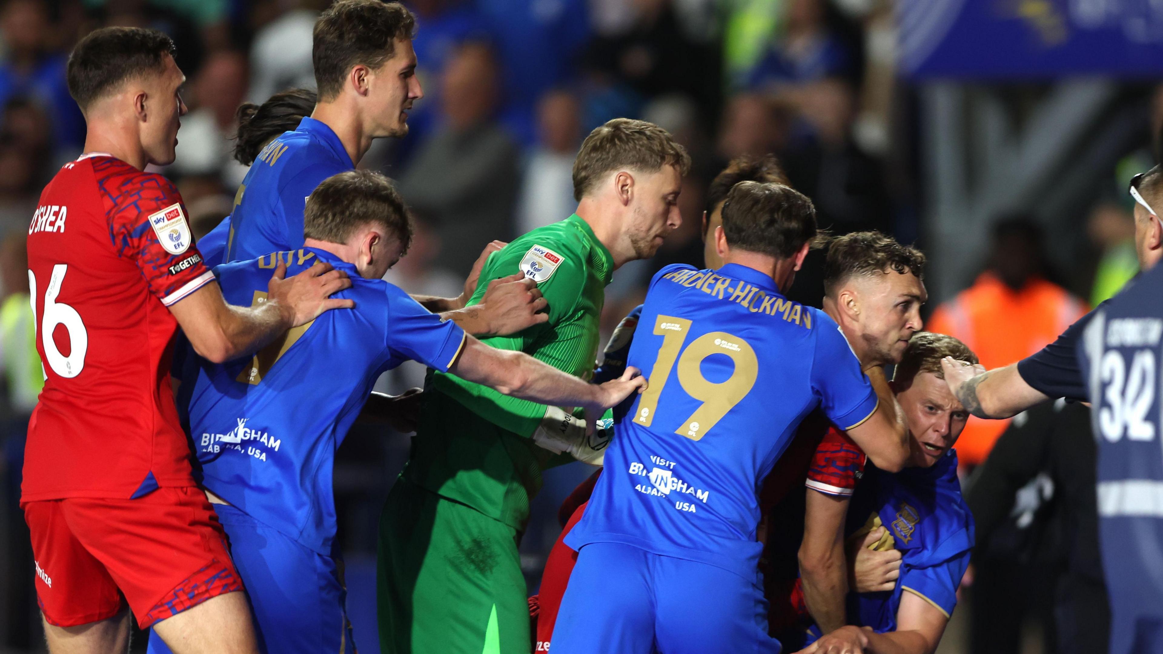FA Slaps Birmingham City and Ipswich Town with Hefty Fines for Player Misconduct in Championship Clash