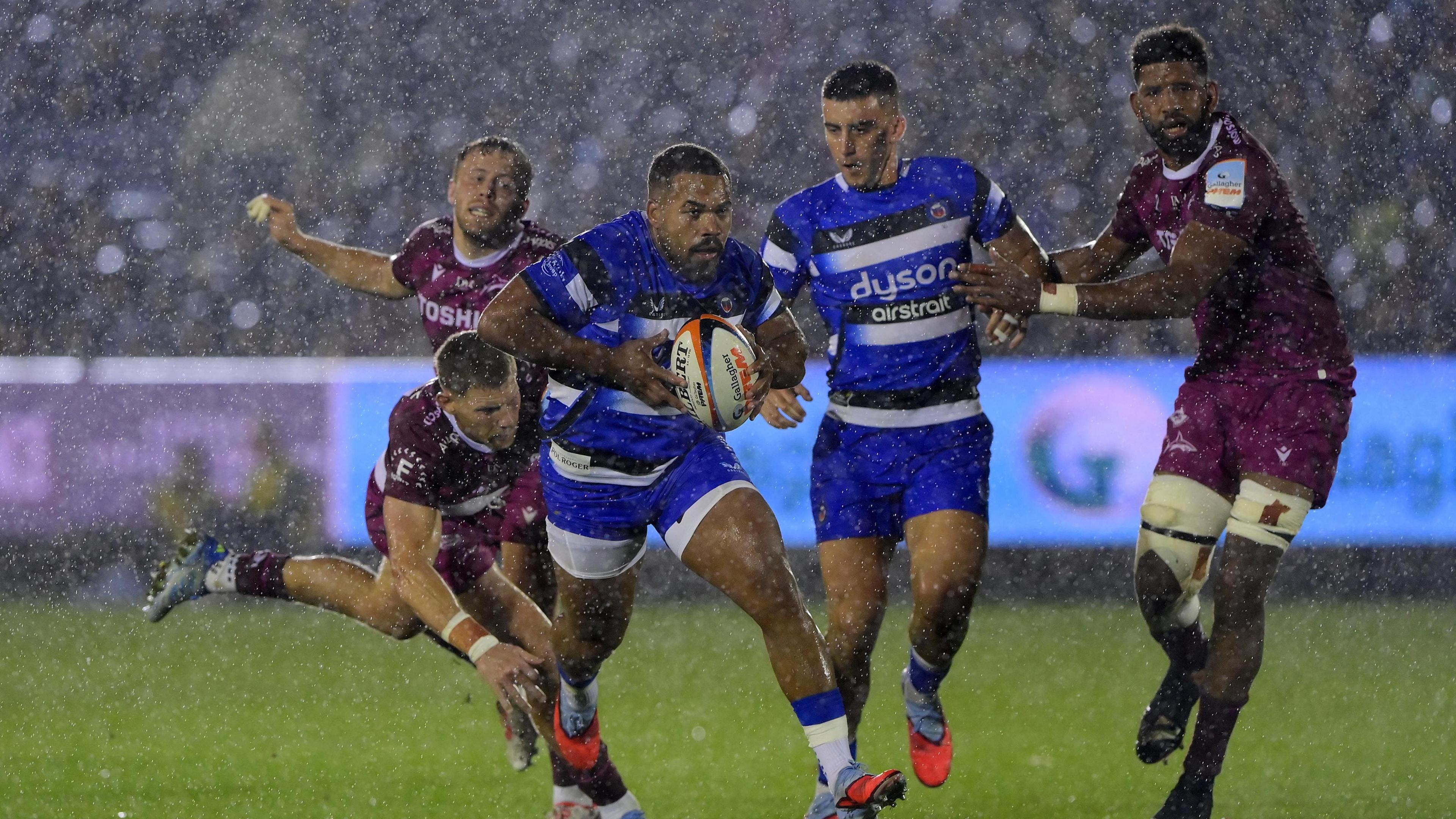 Bath Rugby Conquer Monsoon Conditions in Gritty 28-16 Premiership Triumph Over Sale Sharks