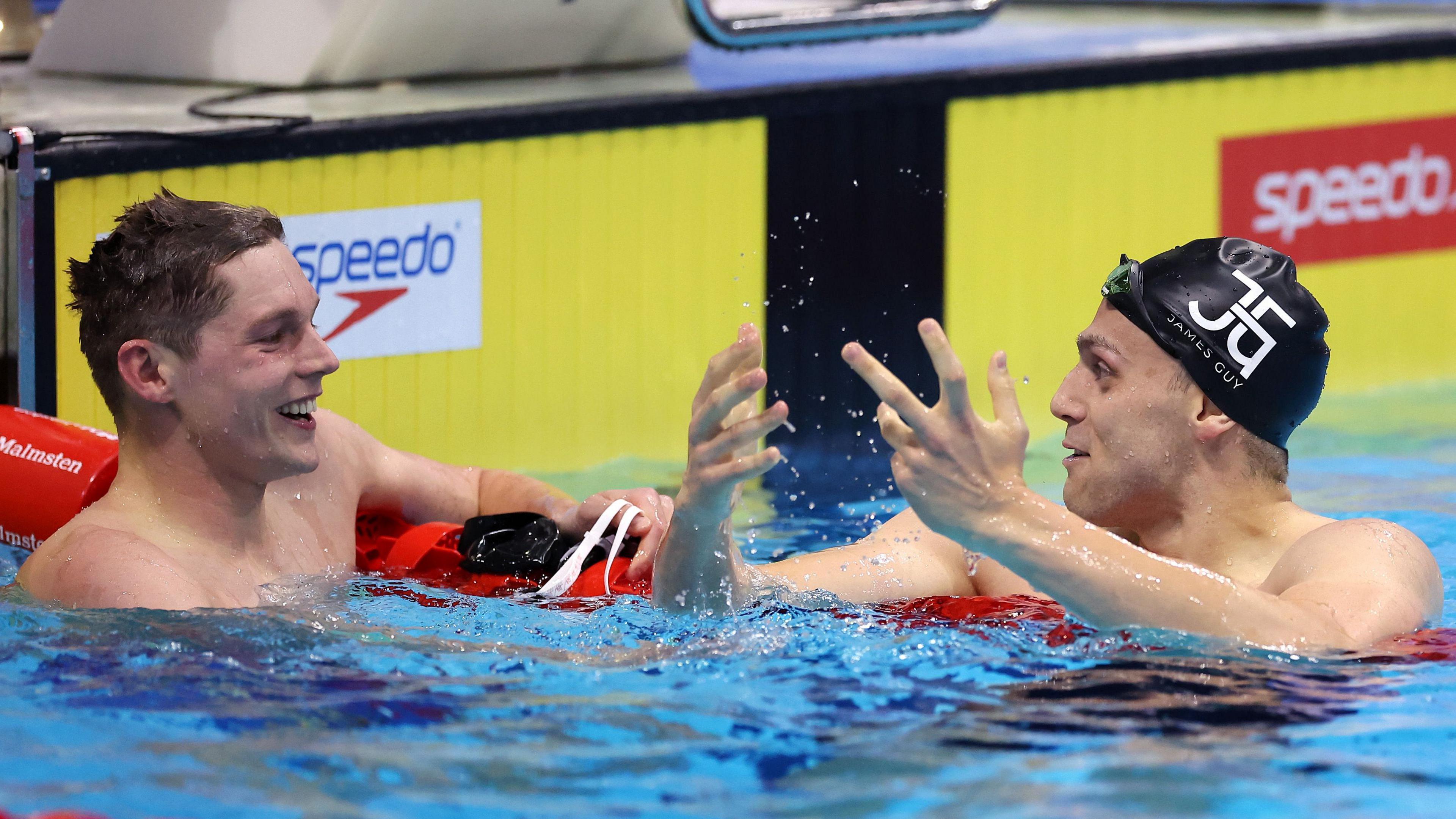 Intense Showdown: Guy & Scott Tie in Thrilling 200m Freestyle