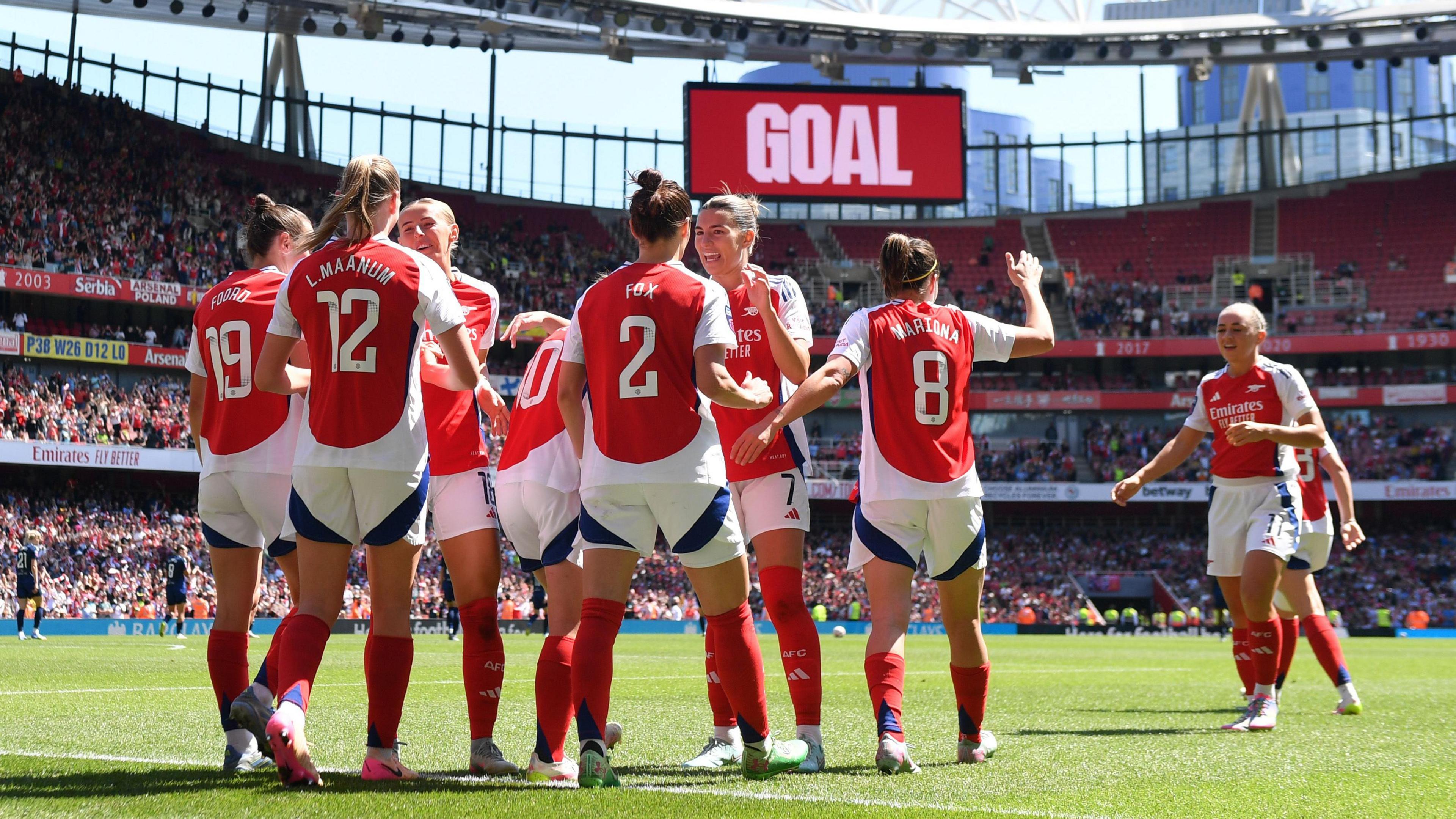 Arsenal Elevates Women's Football: All WSL Home Games at Emirates Stadium