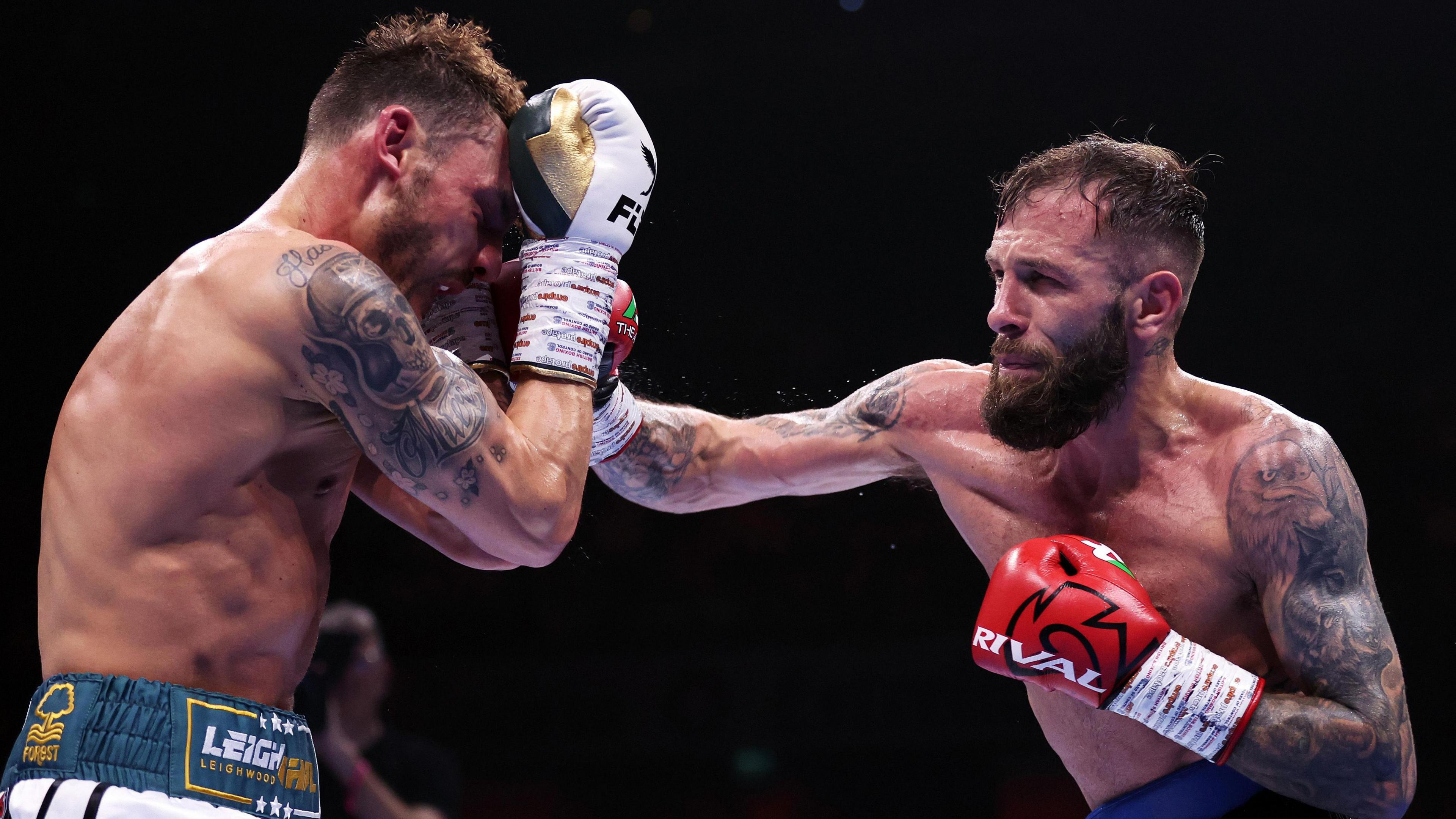 Anthony Cacace Dominates Leigh Wood in a Thrilling Ninth-Round Knockout to Retain IBO Super-Featherweight Title