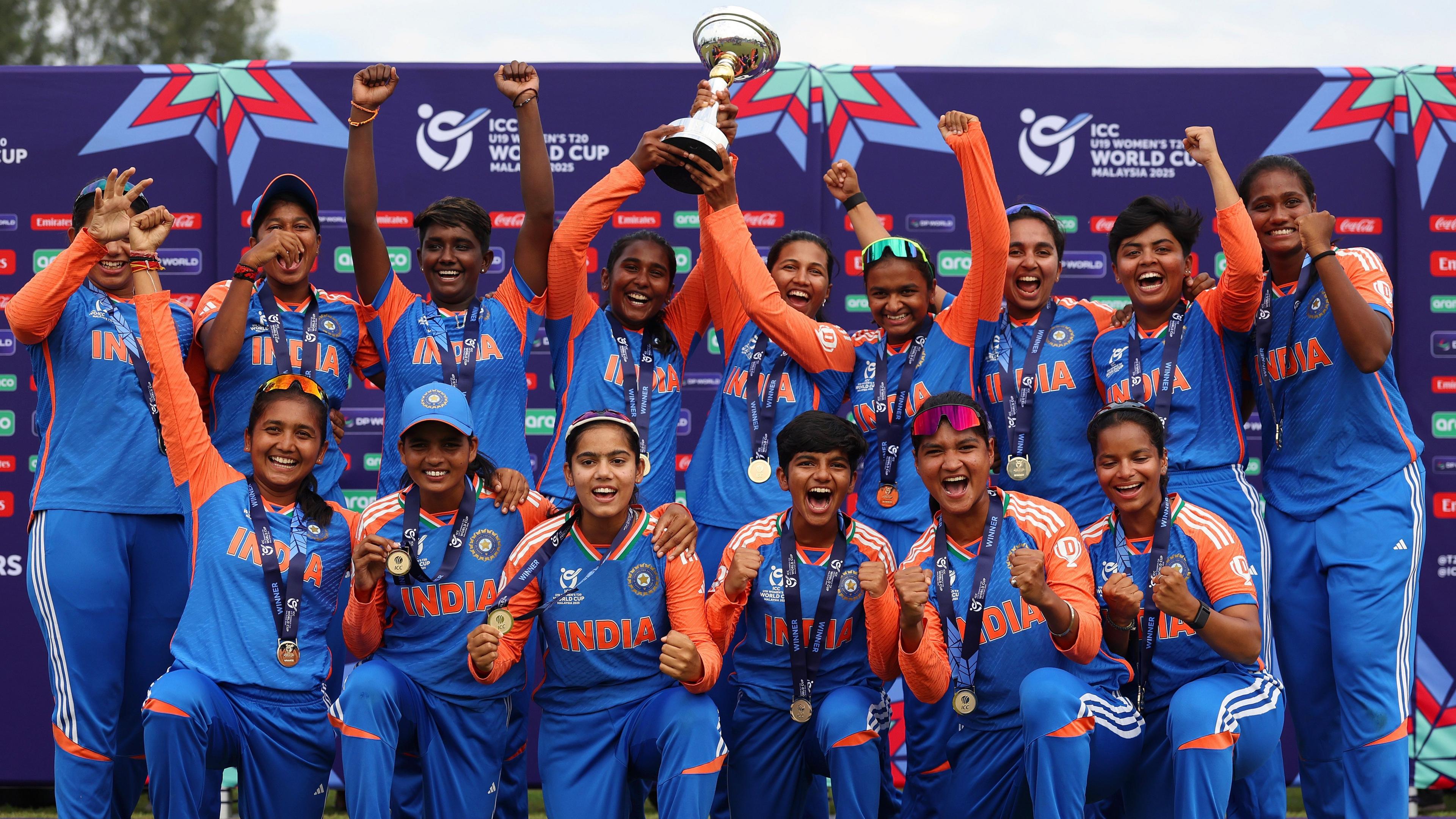 India Clinches U19 T20 World Cup with Dominant Victory Over South Africa