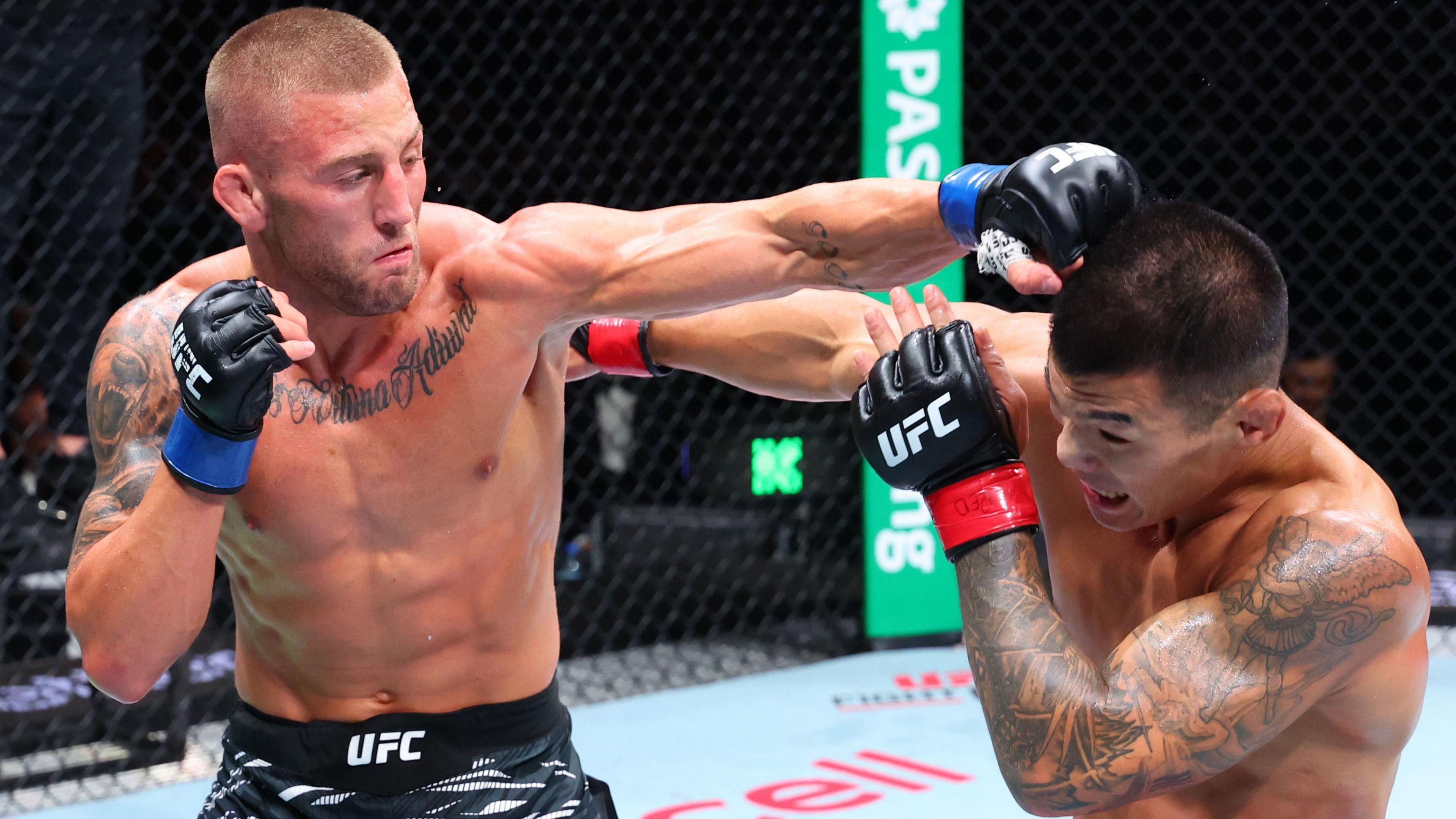 Ko Seok-hyeon Dominates Oban Elliott in UFC Baku Showdown