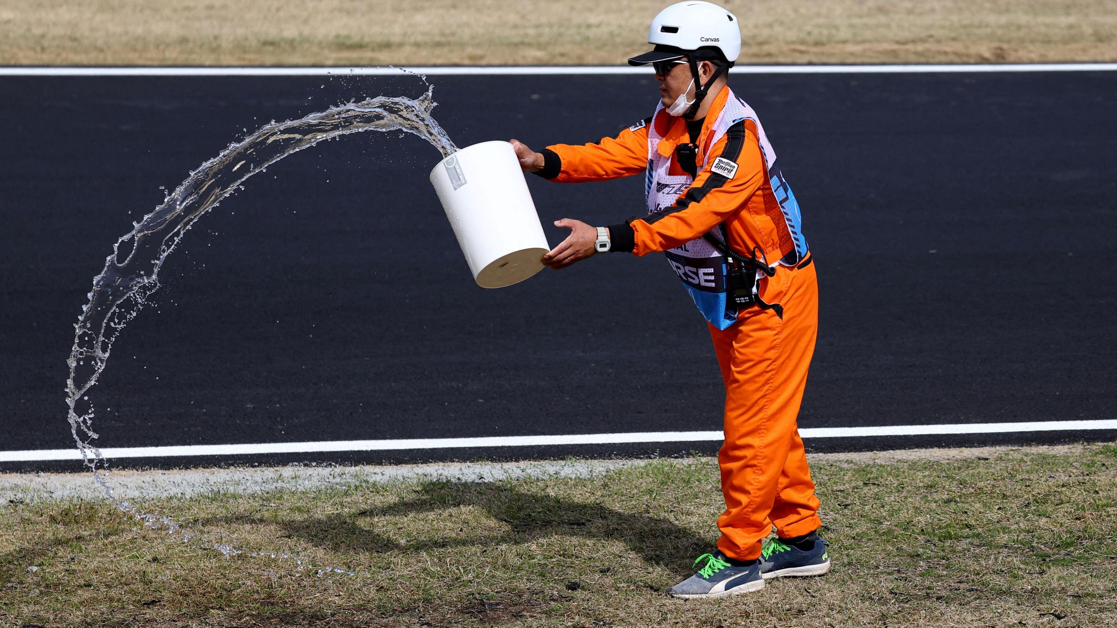Rain Expected to Resolve Grass Fire Issues at Japanese Grand Prix