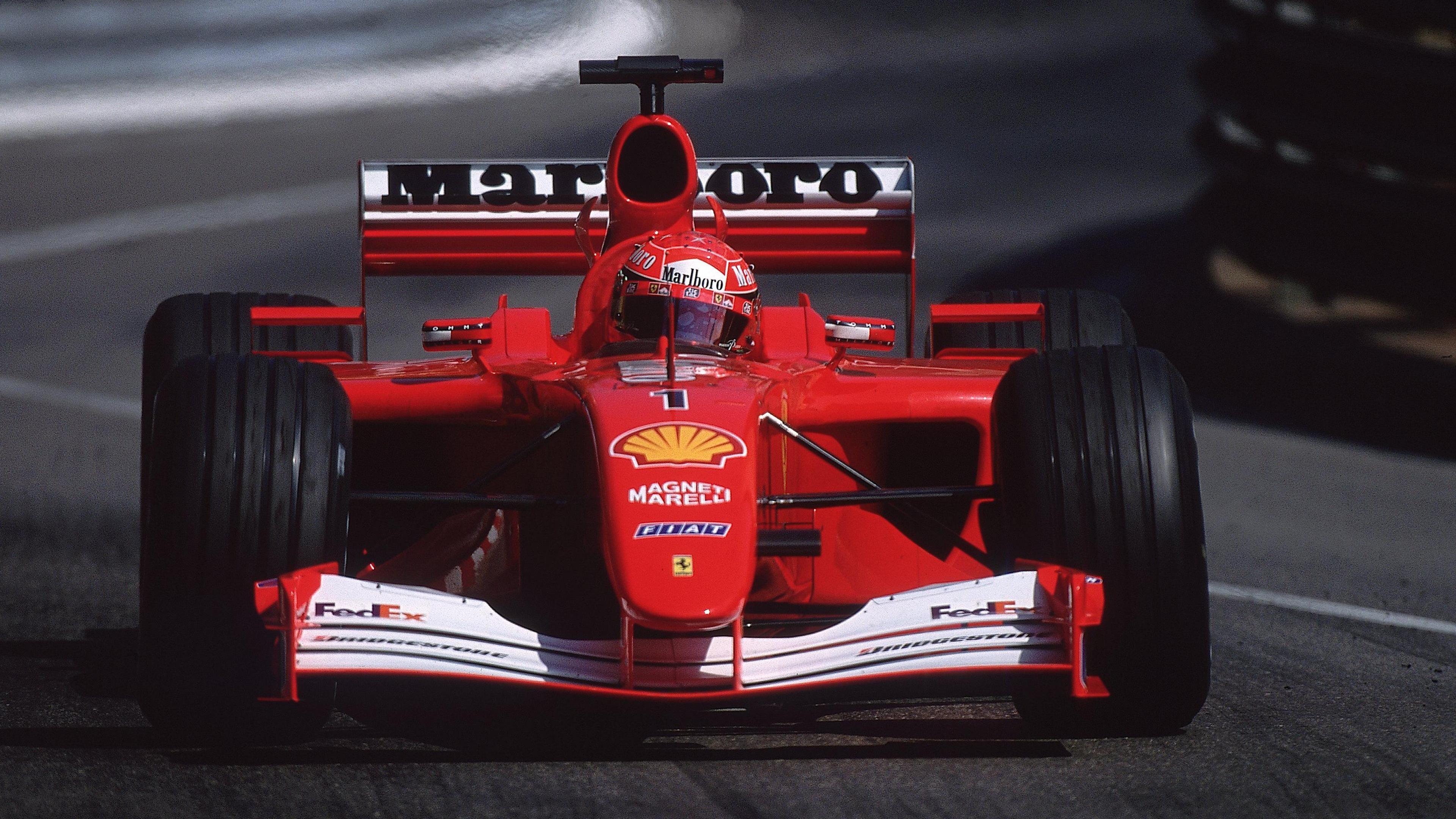 Michael Schumacher's Legendary 2001 Ferrari F2001 Sells for £13.43m at Auction