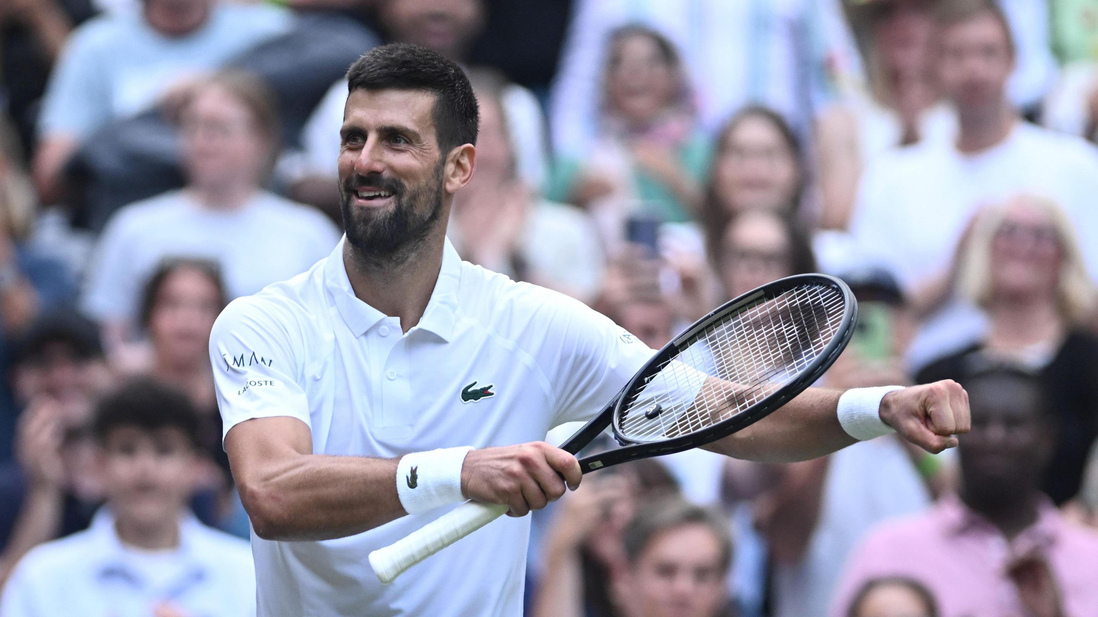 Novak Djokovic Celebrates Historic 100th Wimbledon Victory with Dominant Performance