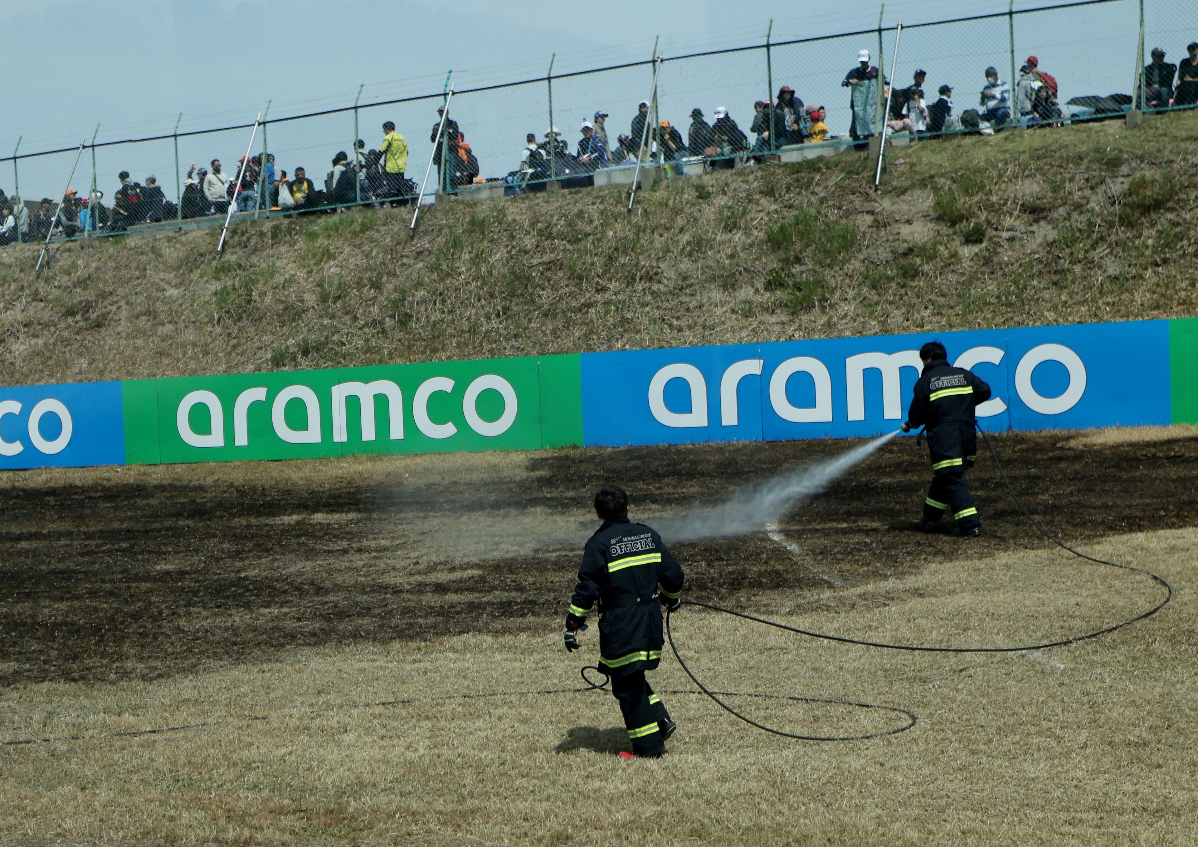 Fire Hazards Disrupt Japanese GP Practice: McLaren Dominates Amid Challenges