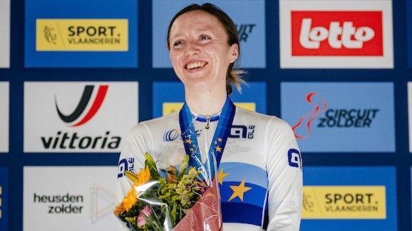 Anna Morris Smashes World Records Twice to Secure European Cycling Gold