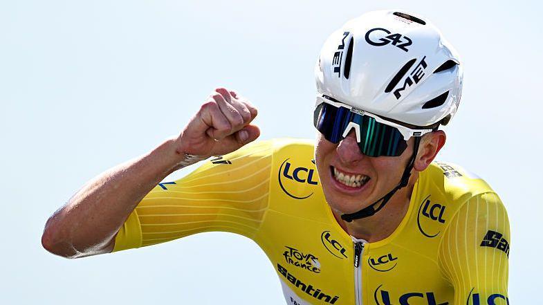 Pogacar Dominates Mountain Time Trial to Extend Tour de France Lead