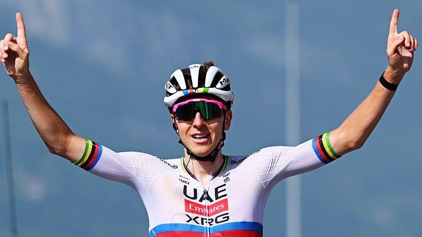 Tadej Pogacar Dominates Stage Six Climbs to Lead Criterium du Dauphine