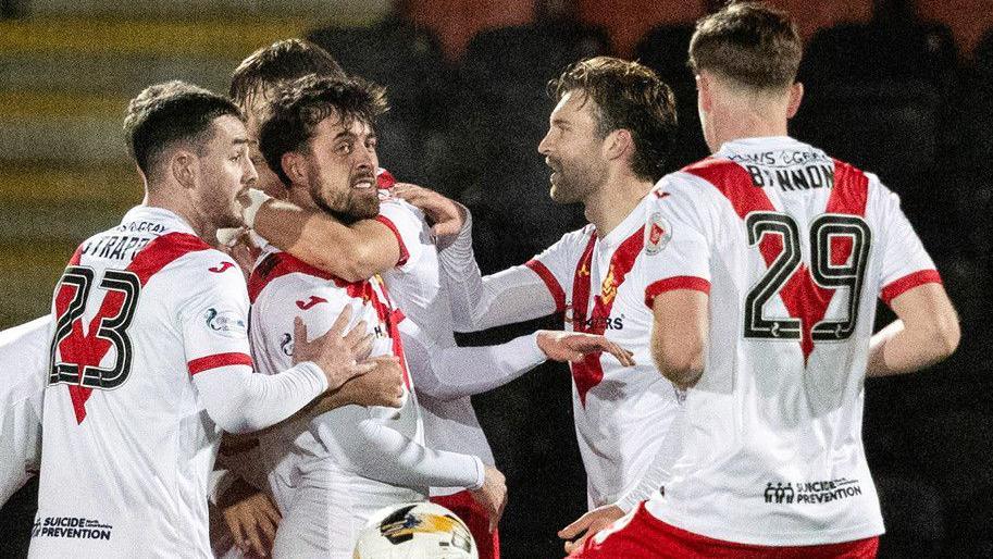 Scottish Football Play-Off Drama: Airdrie Dominates as Cove and Queens Stalemate