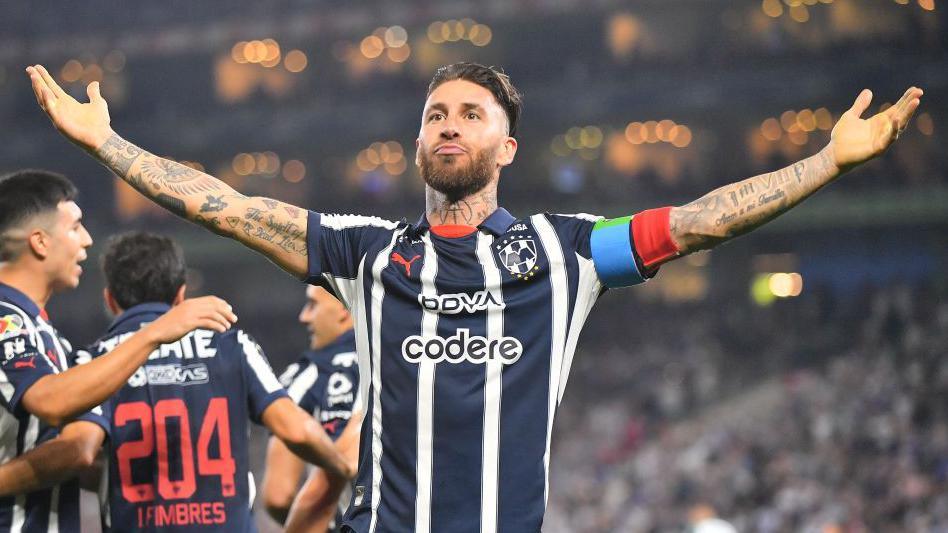 Sergio Ramos Nets First Monterrey Goal Amid Messi Ticket Controversy