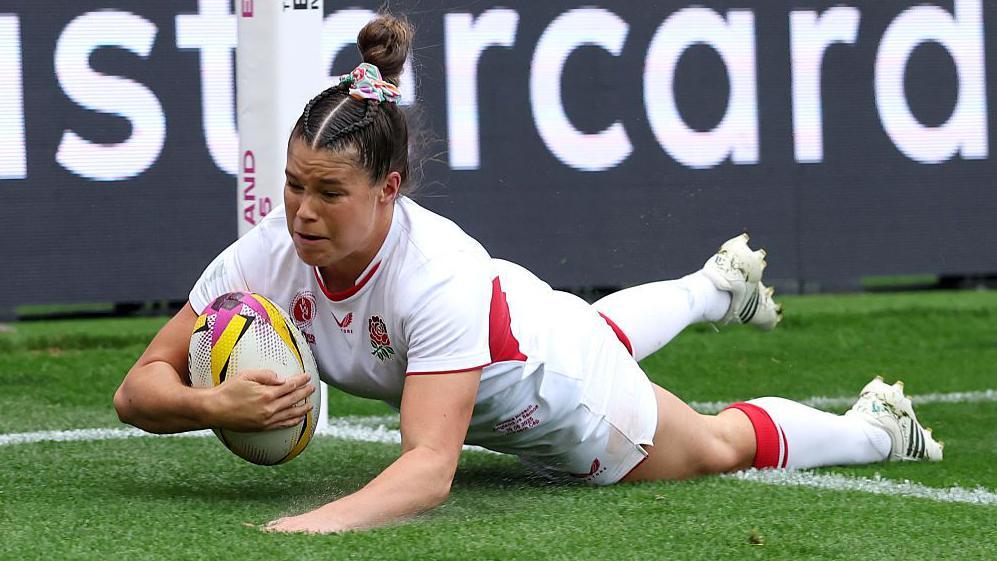 Jess Breach's Hat-Trick Leads England to Historic Women's Rugby World Cup Victory Over Samoa