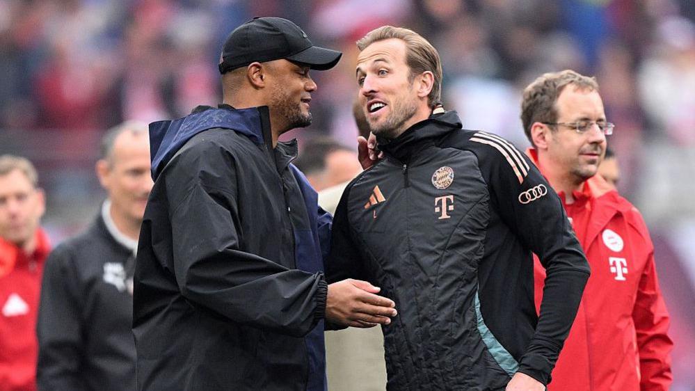 Kyle Walker Celebrates Kompany and Kane's Bundesliga Triumph: A Tale of Friendship and Victory