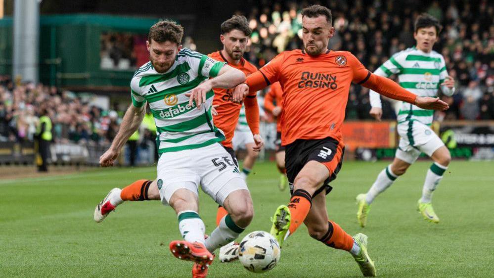 Dundee United Aims to Halt Celtic's Title Celebration in Scottish Premiership Clash