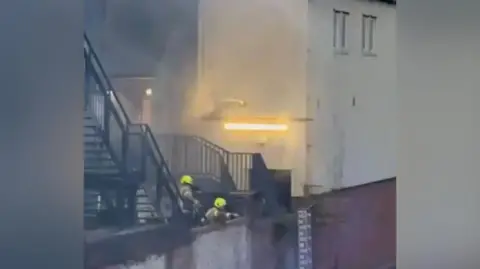 Fire Incident at Luton Town Football Club Laundry Room